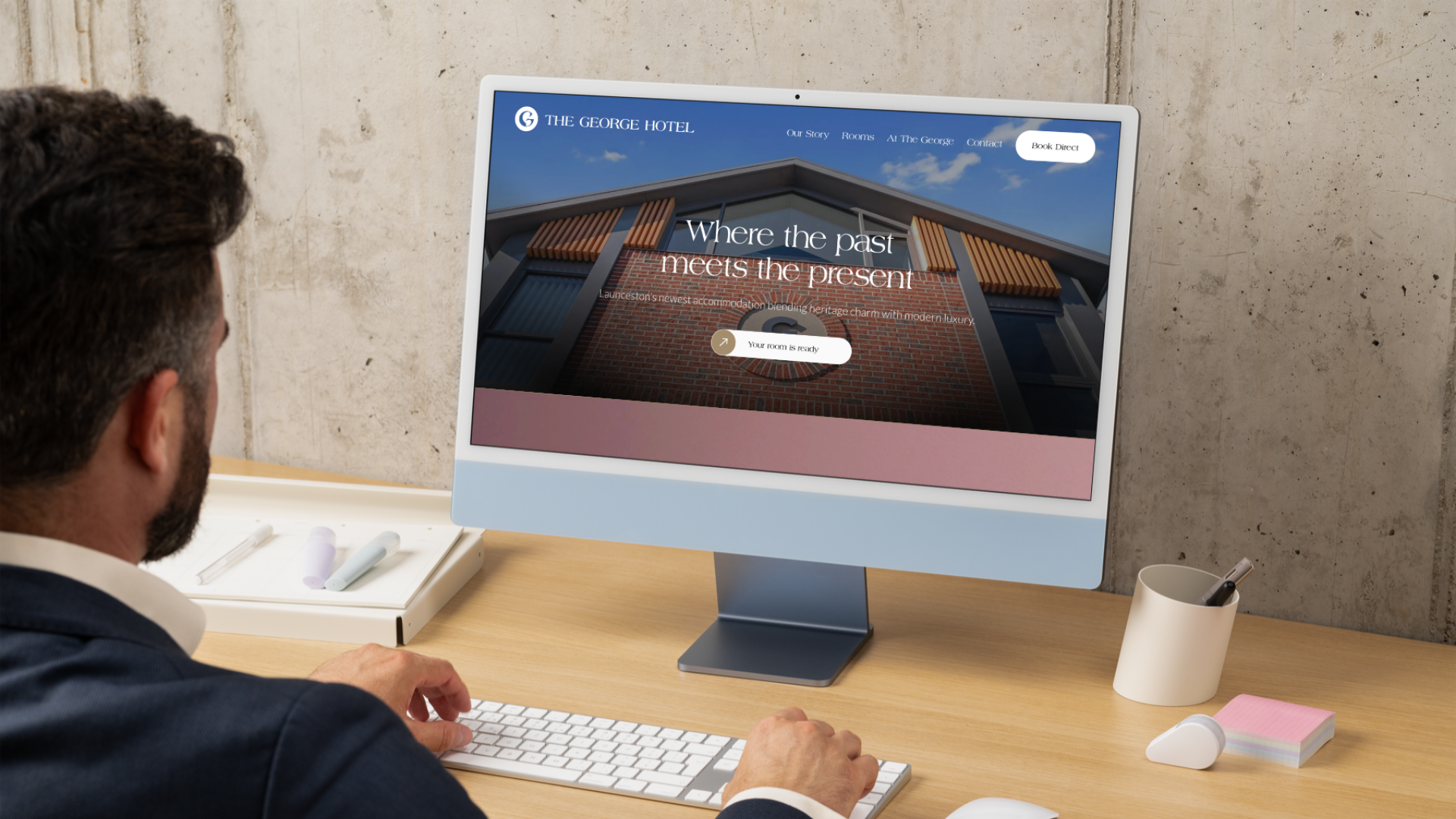 Broad Collective website design 4