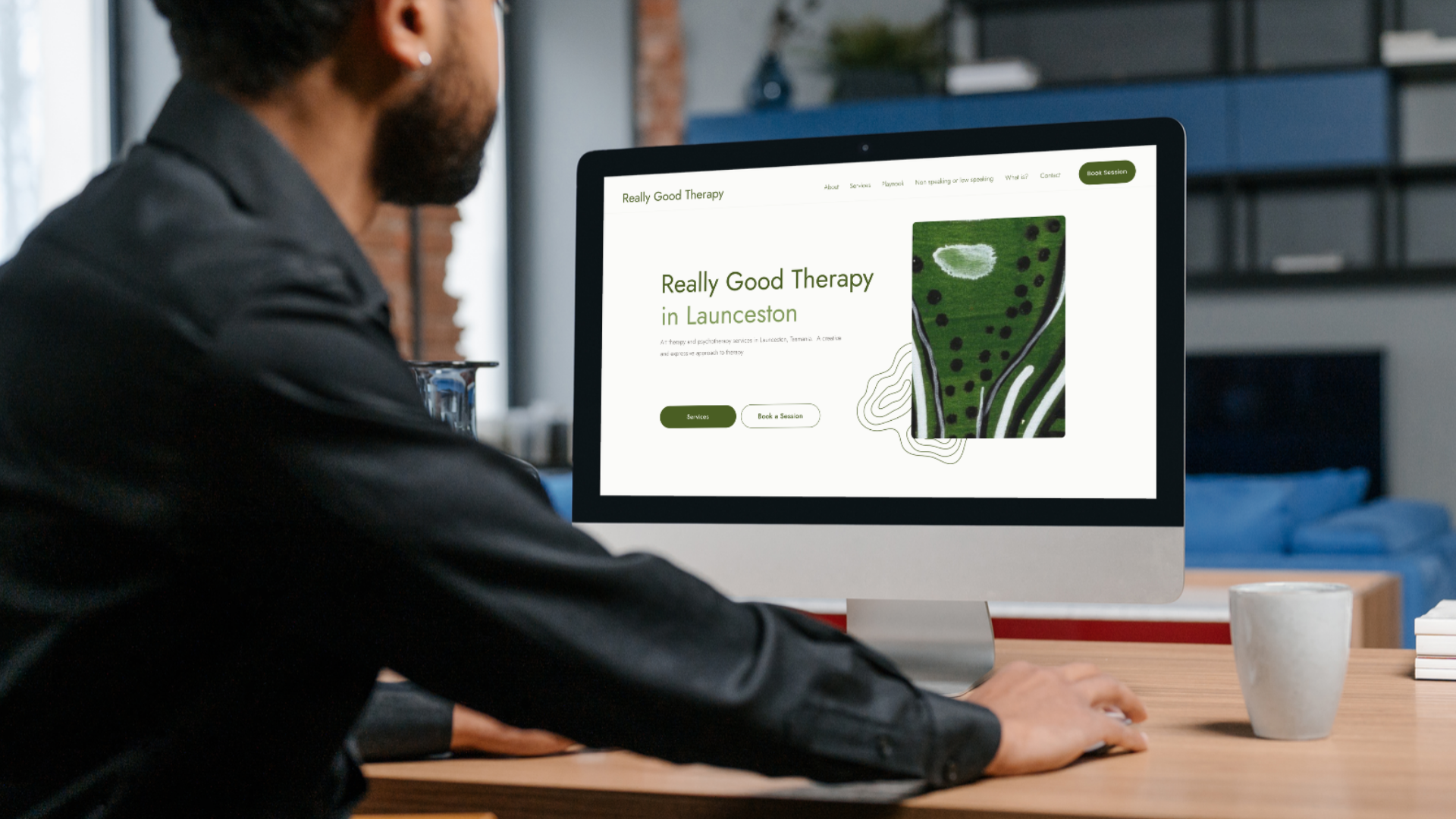 Broad Collective website design 5