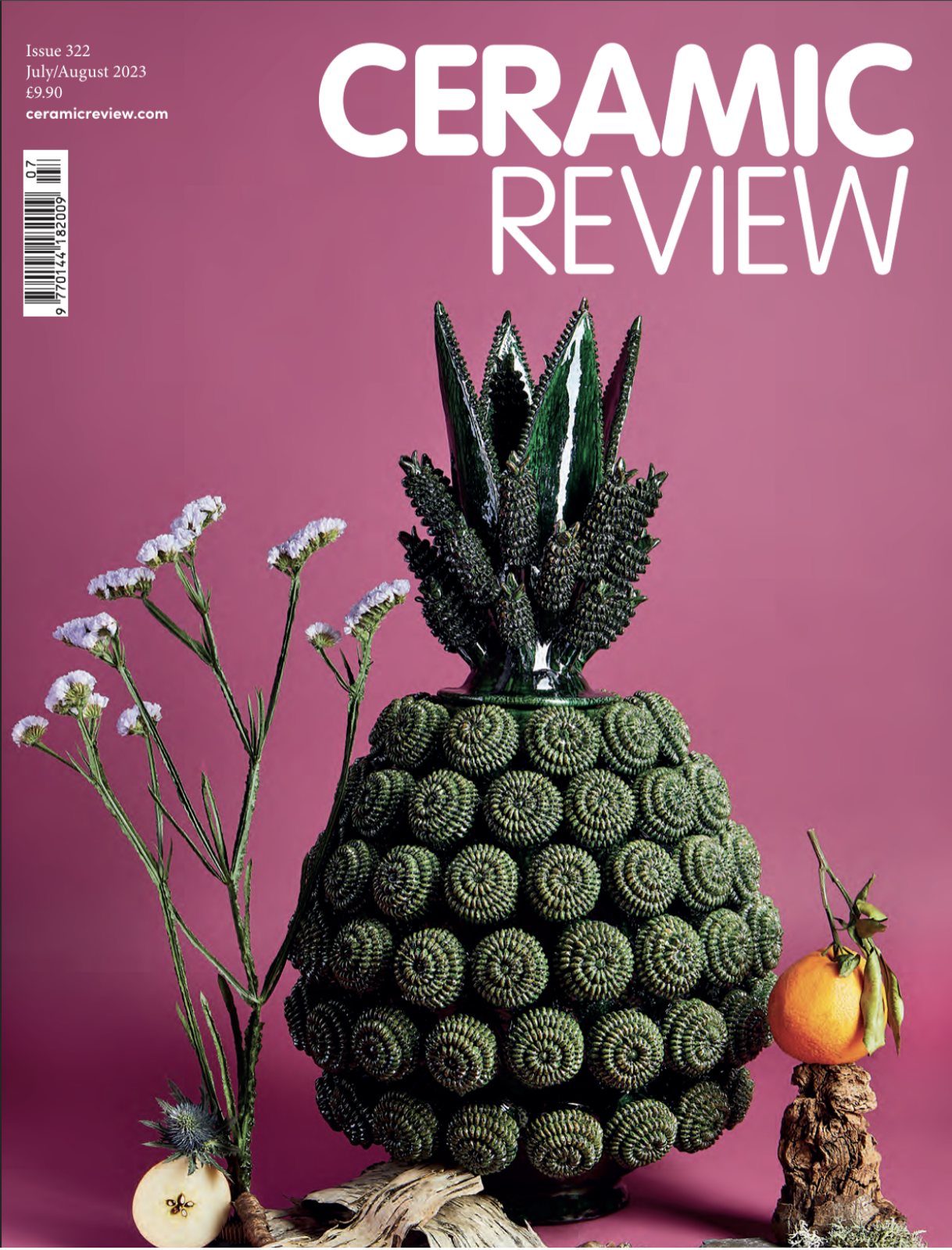 Miriam Frowein press cover Ceramic Review, United Kingdom