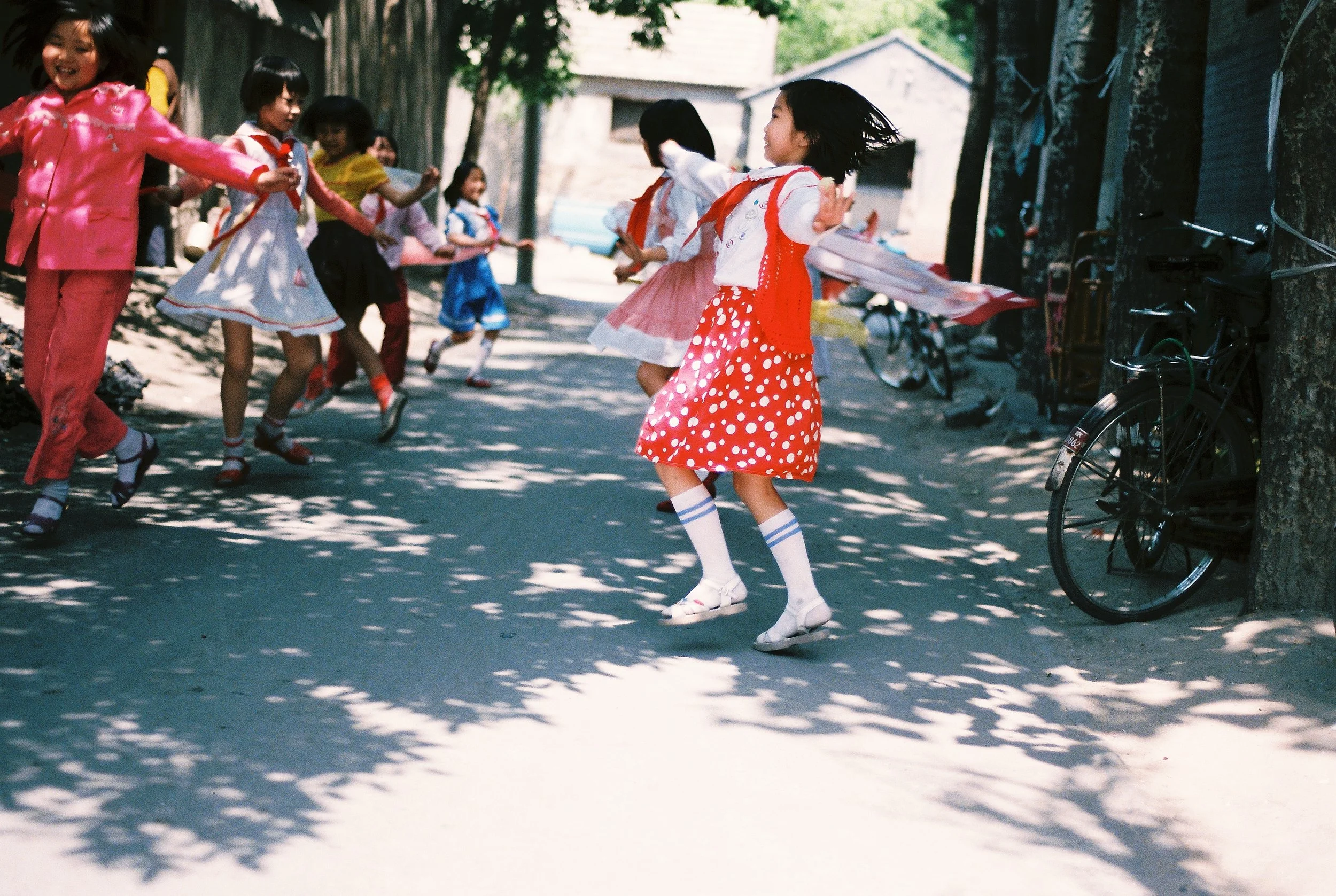 Girls dancing