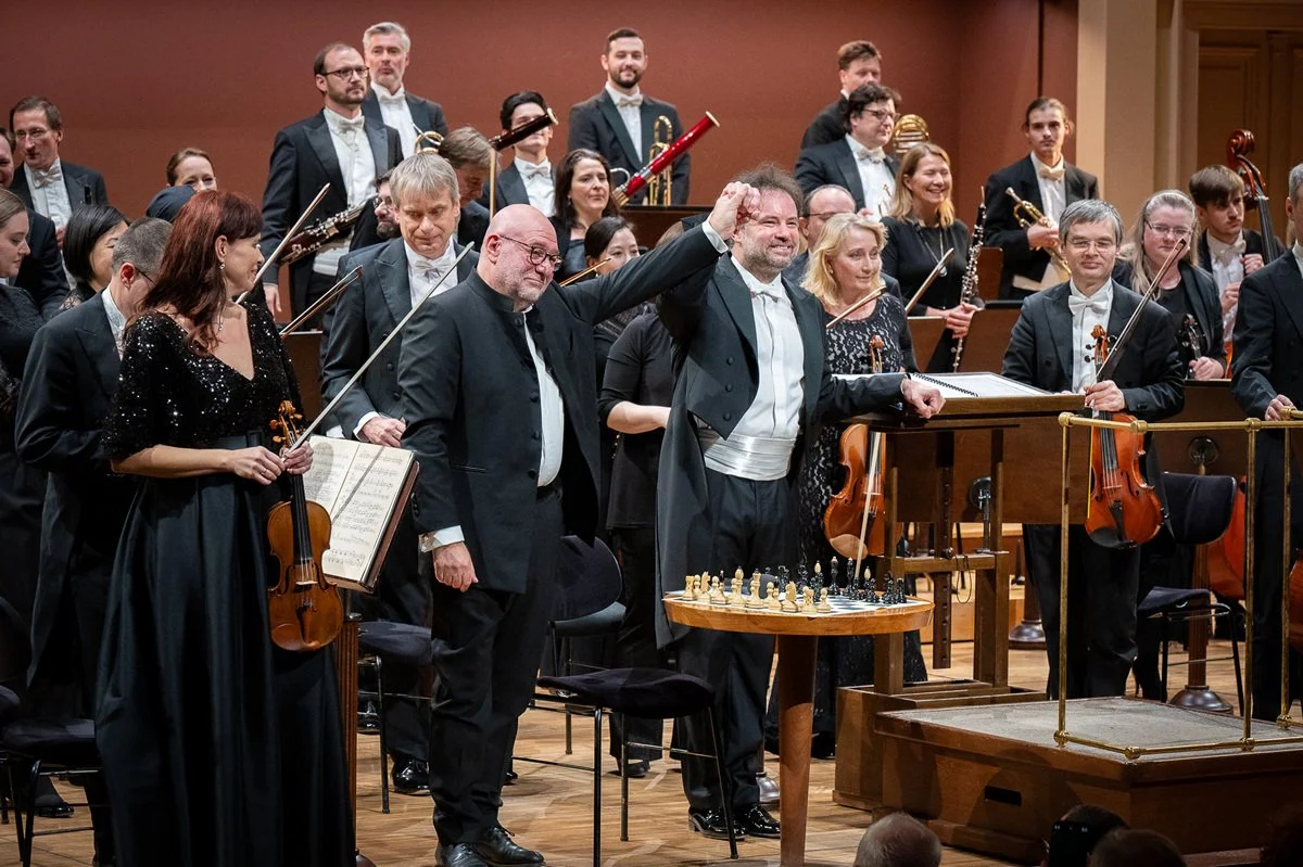 Prague Philharmonia with Stathis Karapanos and Łukasz Borowicz at the Rudolfinum