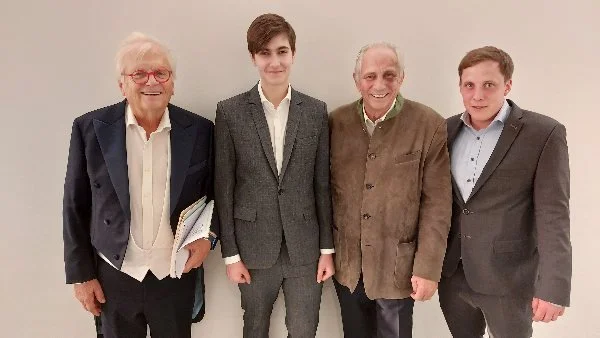 From the concert and rehearsal gallery for the Lübeck peace concert, April 2022