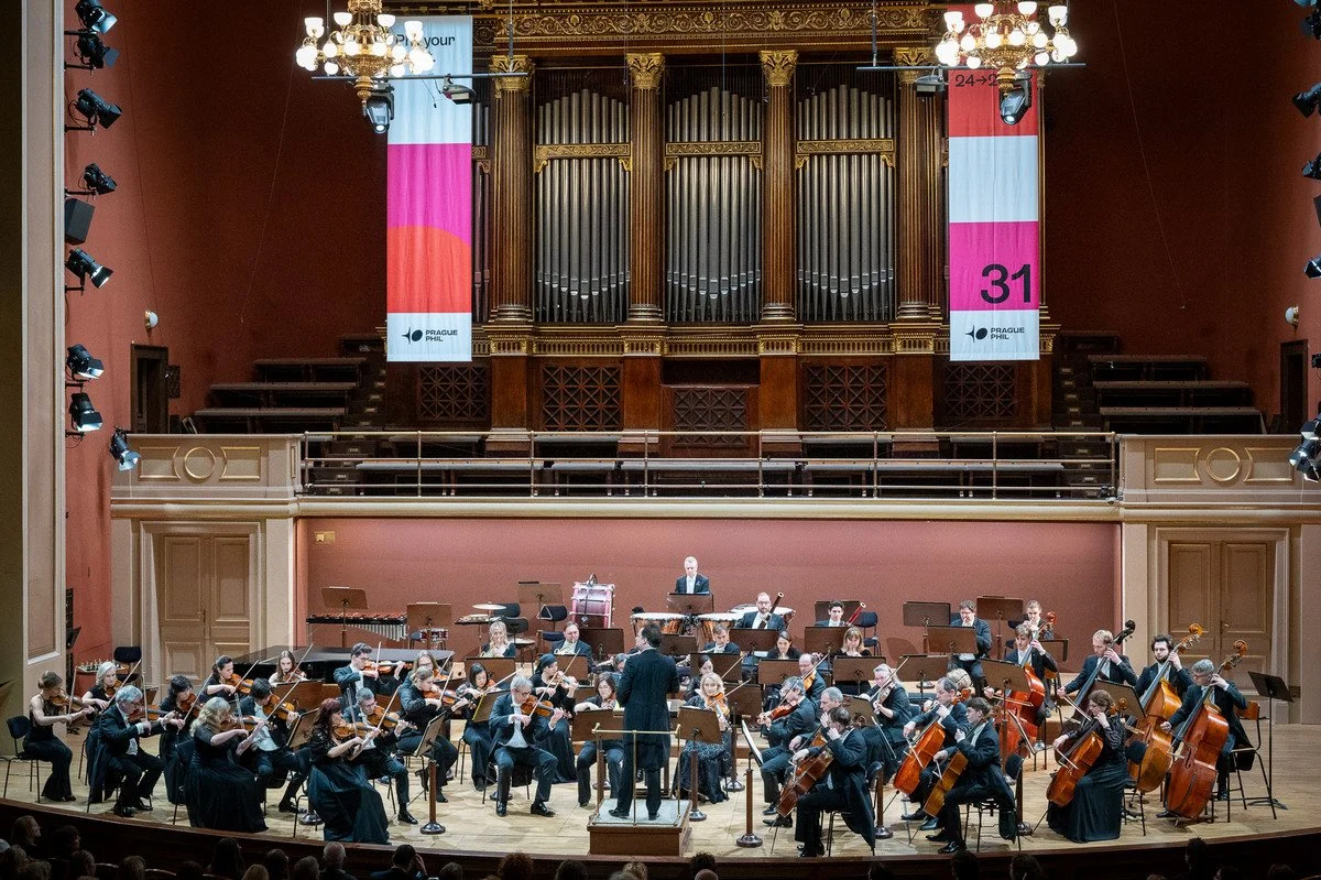 Prague Philharmonia with Stathis Karapanos and Łukasz Borowicz at the Rudolfinum