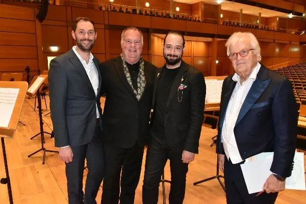 From the concert and rehearsal gallery for the Lübeck peace concert, April 2022