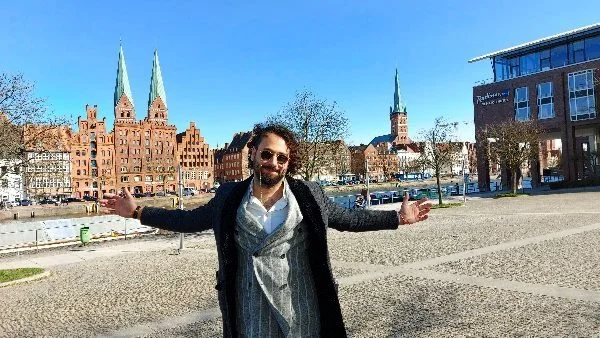 From the concert and rehearsal gallery for the Lübeck peace concert, April 2022