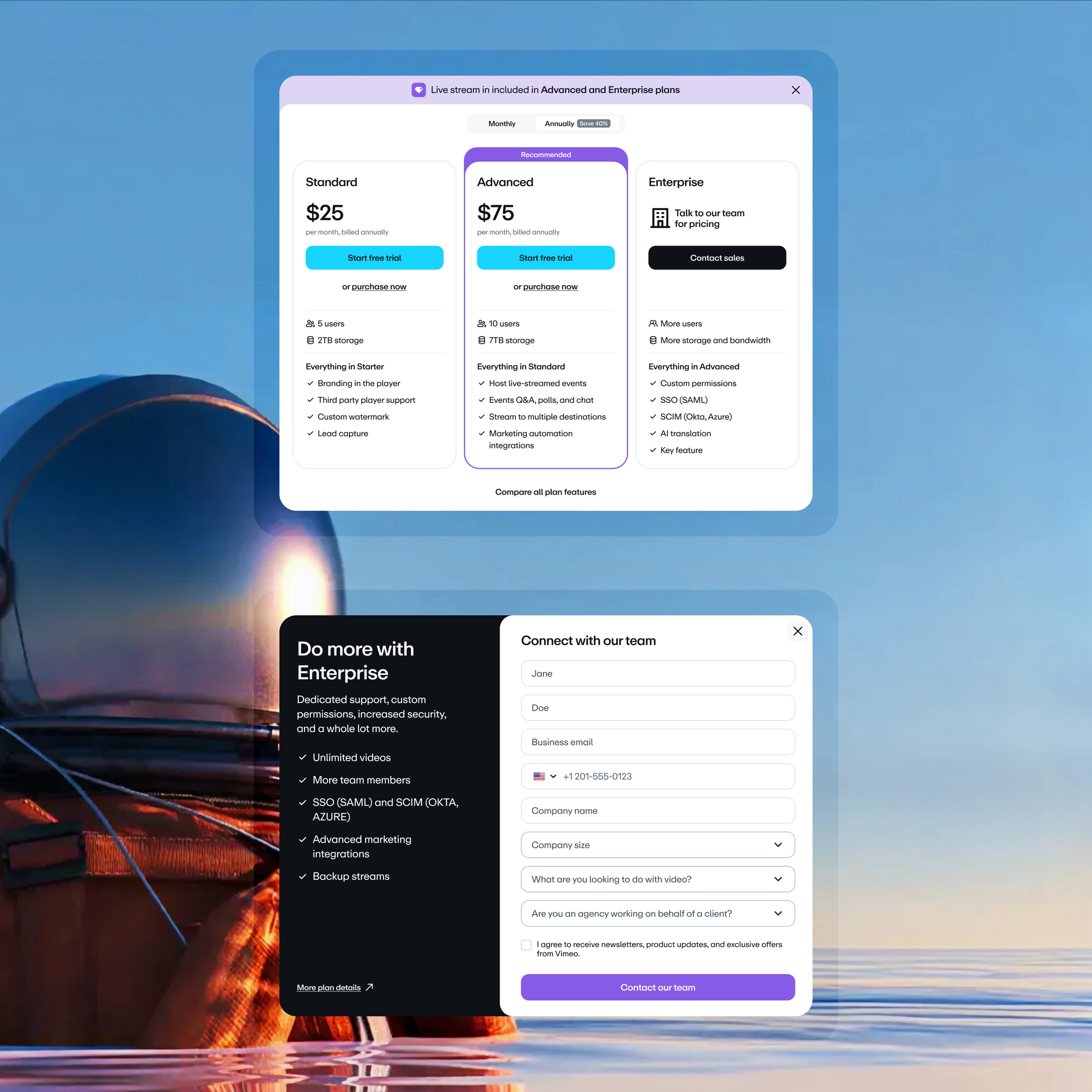 Vimeo good upgrade