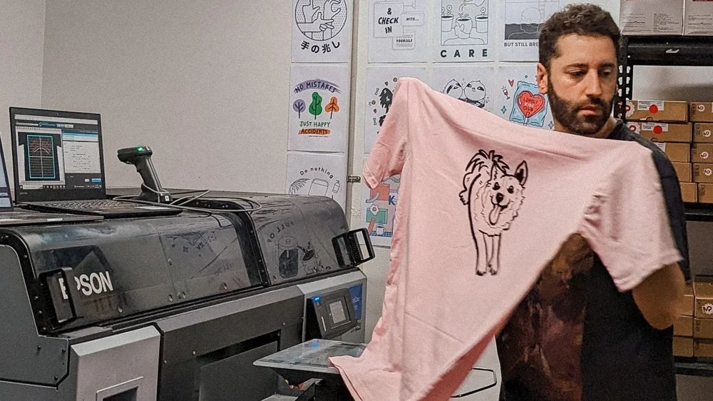 Custom t-shirt printing for Chatswood businesses and clubs