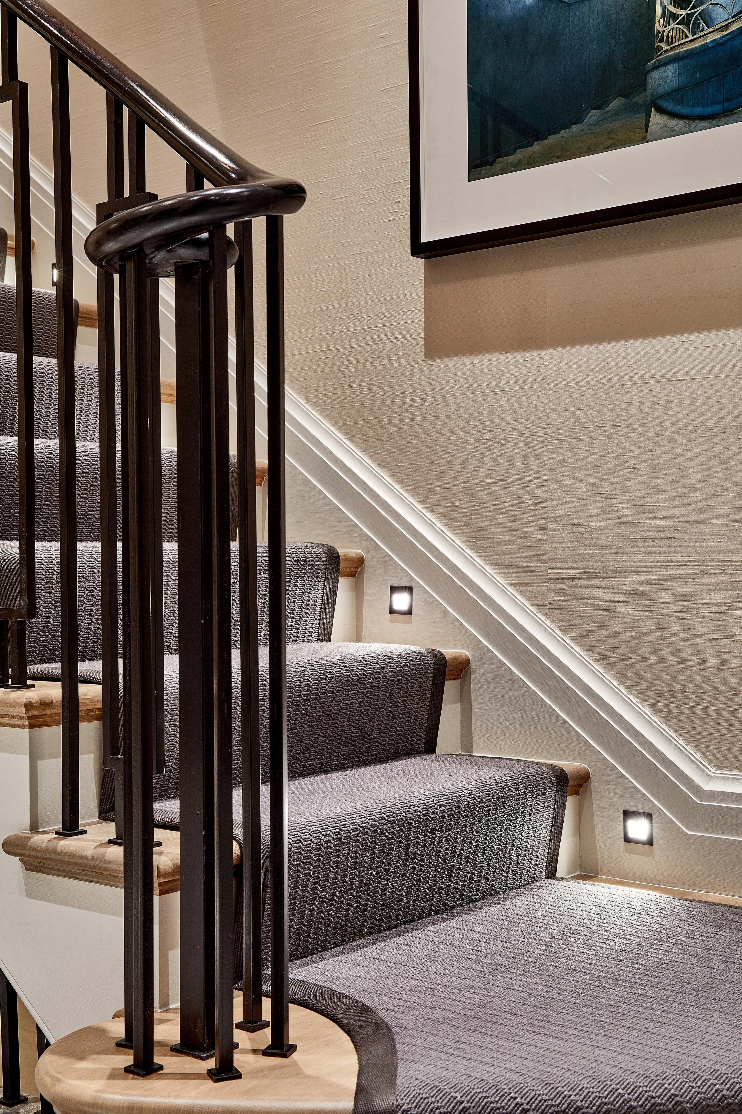 Bespoke architectural joinery including doors and wall panelling in London