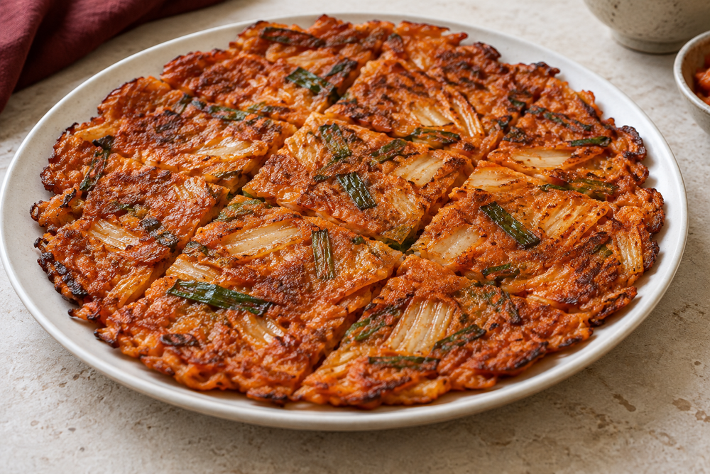 Kimchijeon: Crisp Kimchi Pancake