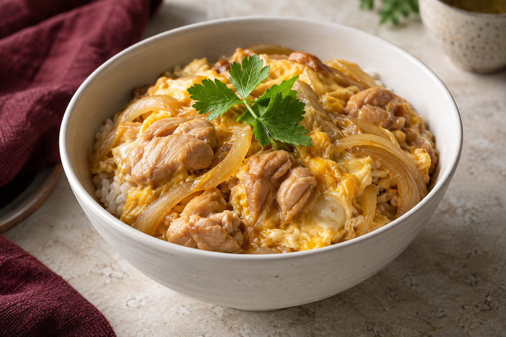 Oyakodon: Chicken, Egg and Rice