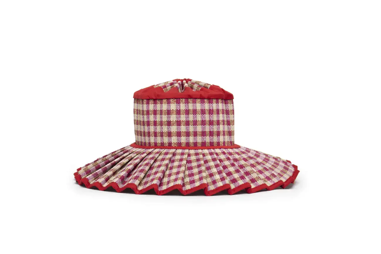 Lorna Murray hat woven texture and sculptural shape