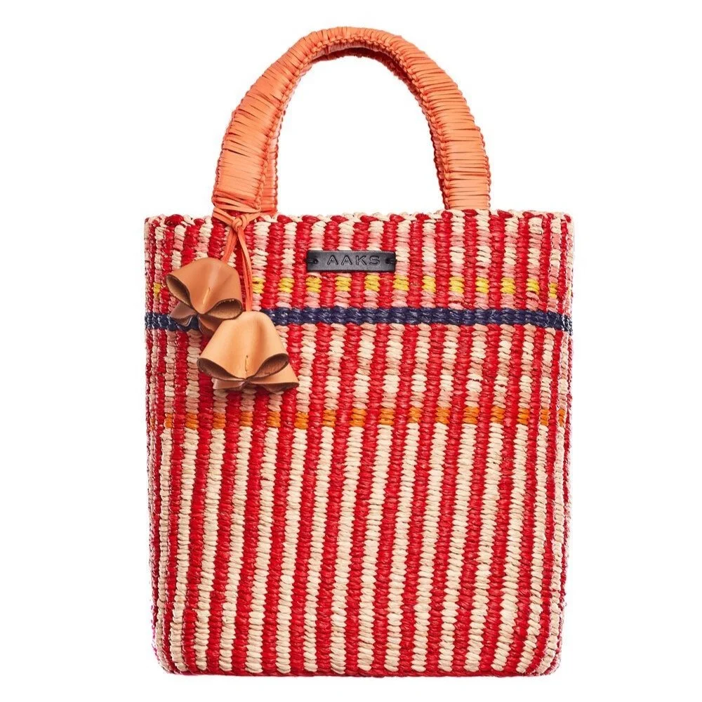 AAKS raffia texture and colour detail