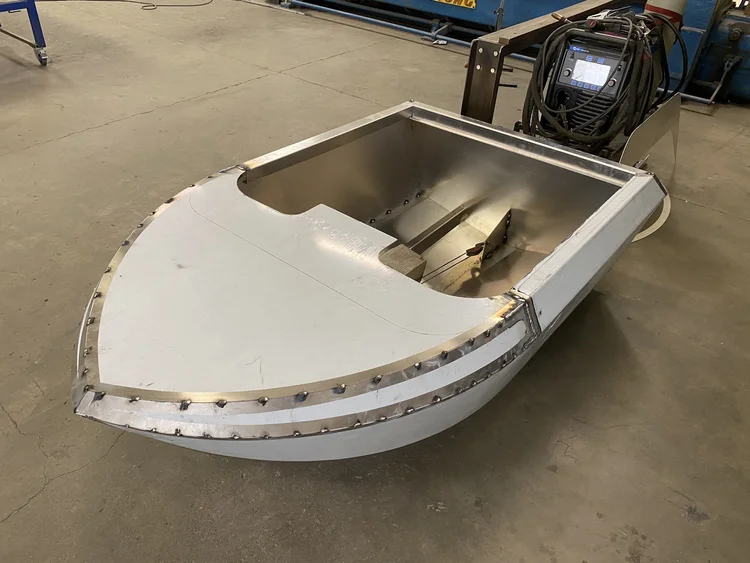 Nano hull assembled in the workshop