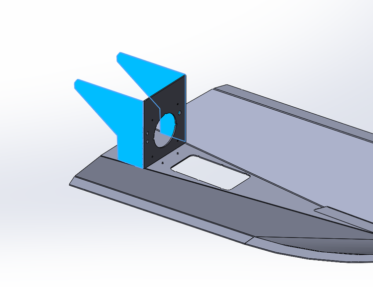 Diagram highlighting the pump-box side panels above the pump plate