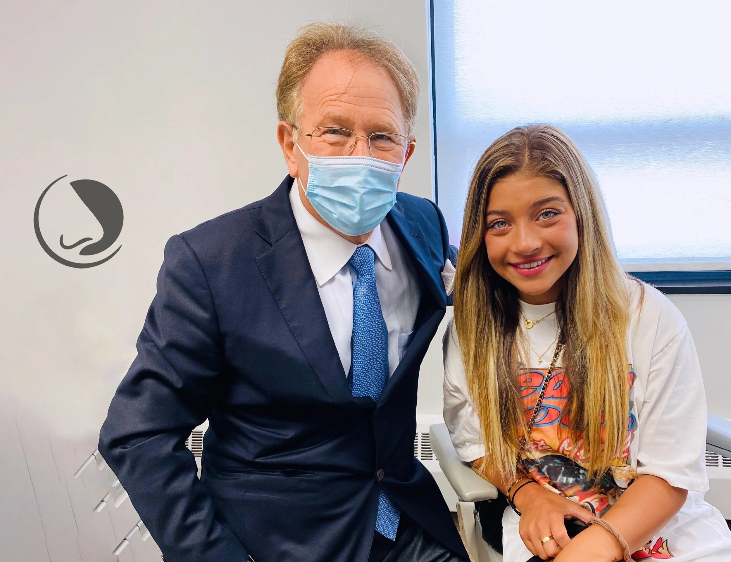 Dr. Geoffrey Tobias with Gia Giudice
