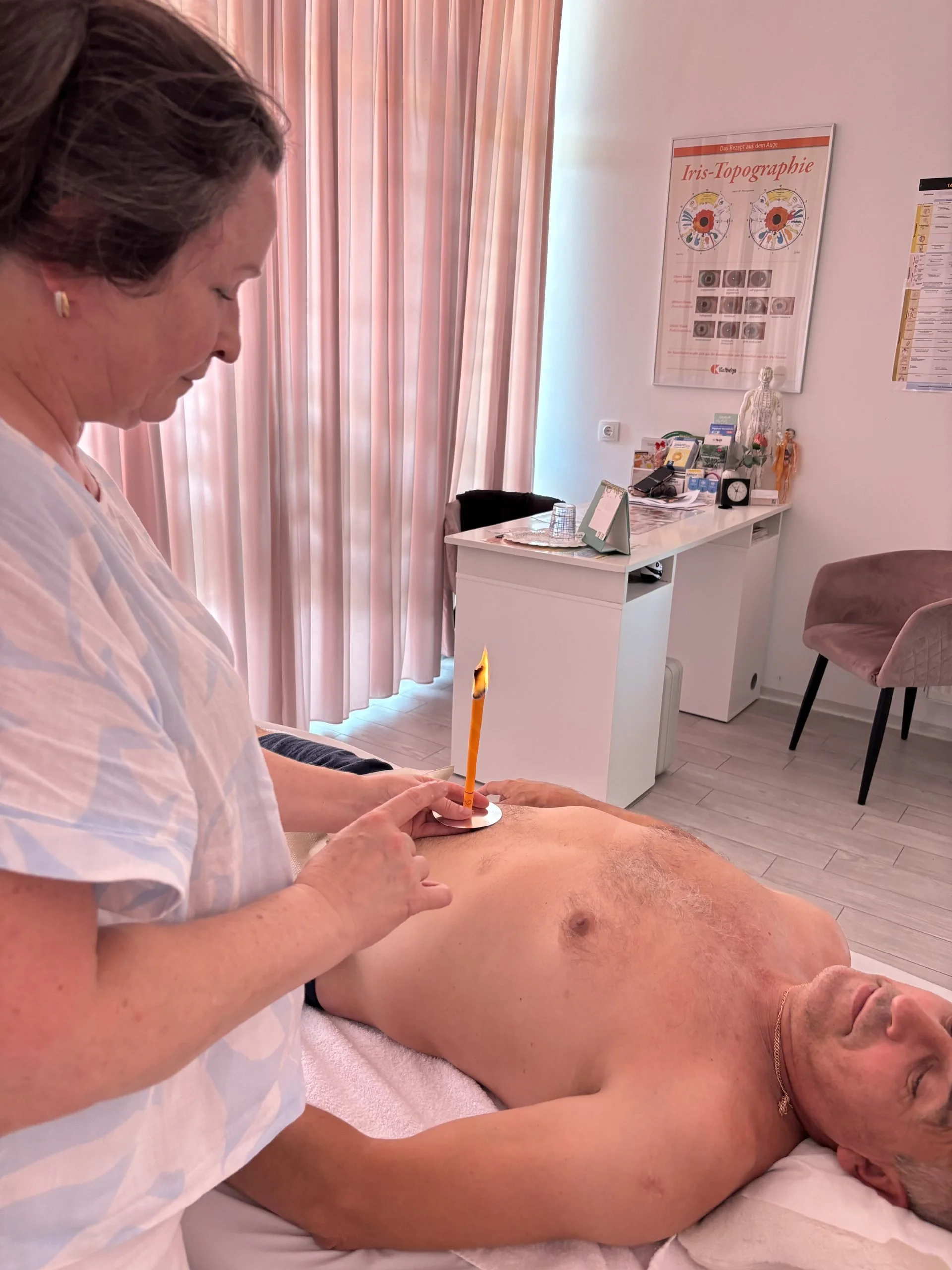 Gesichtsmassage in der Heilpraxis Larissa Braunschweig