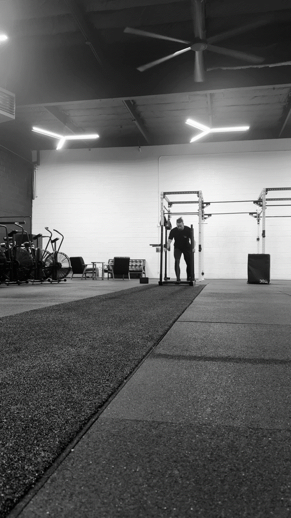 Sled sprint and launch demo
