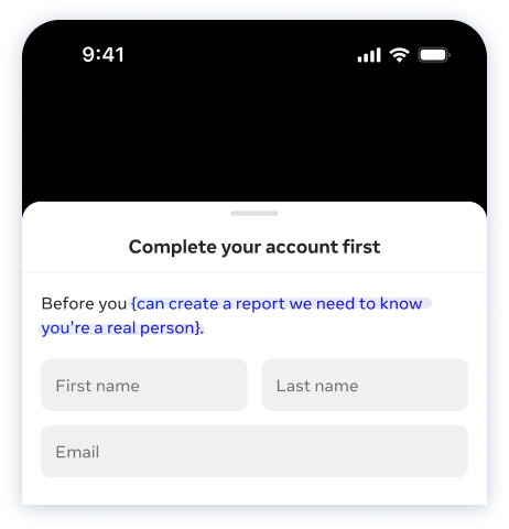 Integrity actions example