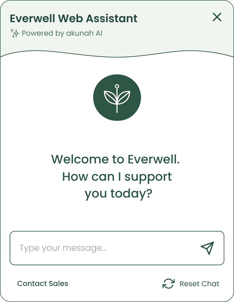Branded assistant preview