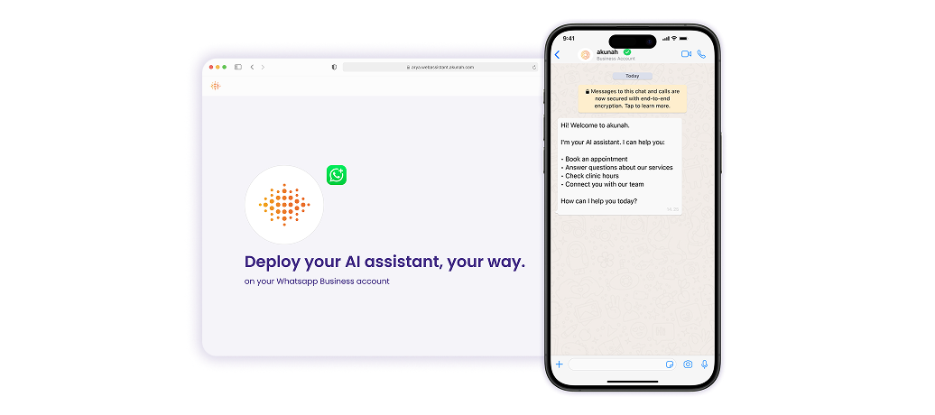 AI assistant integrated with WhatsApp
