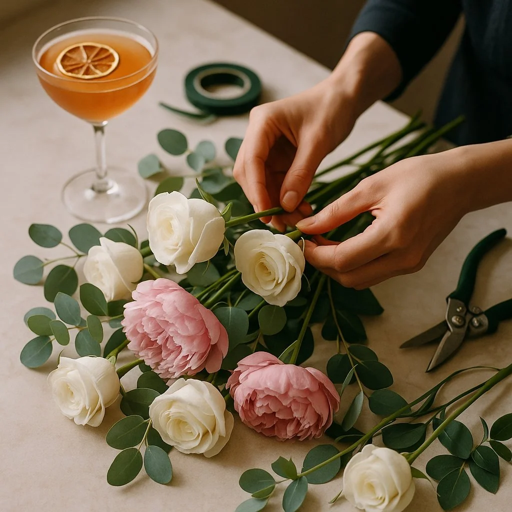 Petals & Pours experience