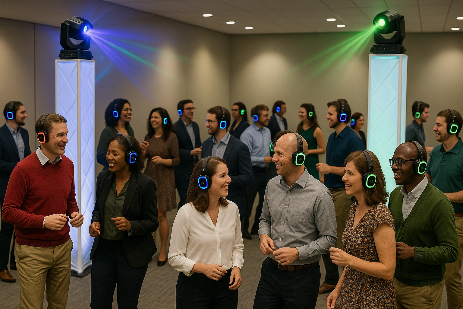 Silent Disco setup