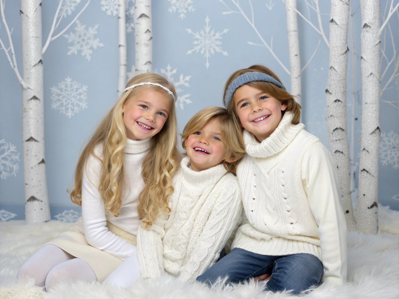 Children holiday portrait