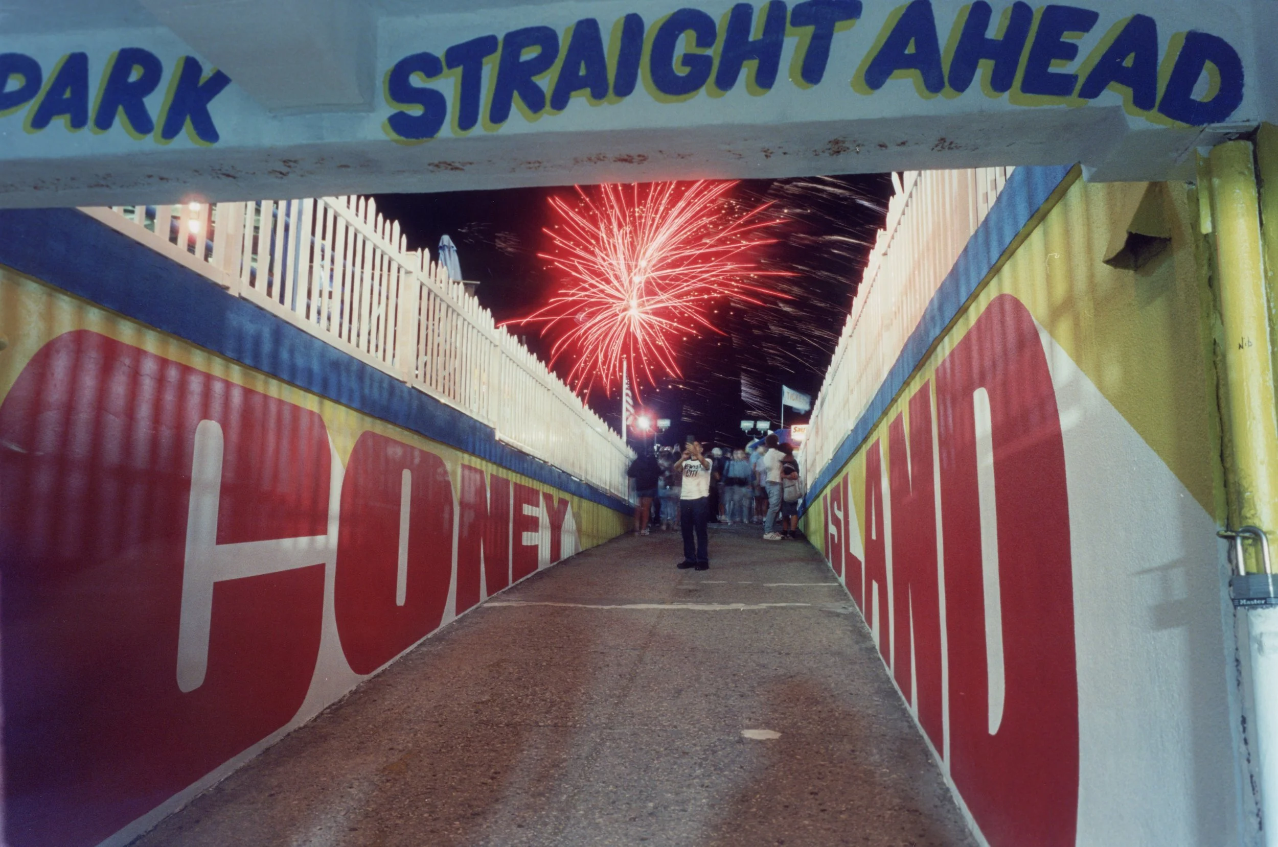 Firework Tunnel, Coney Island
