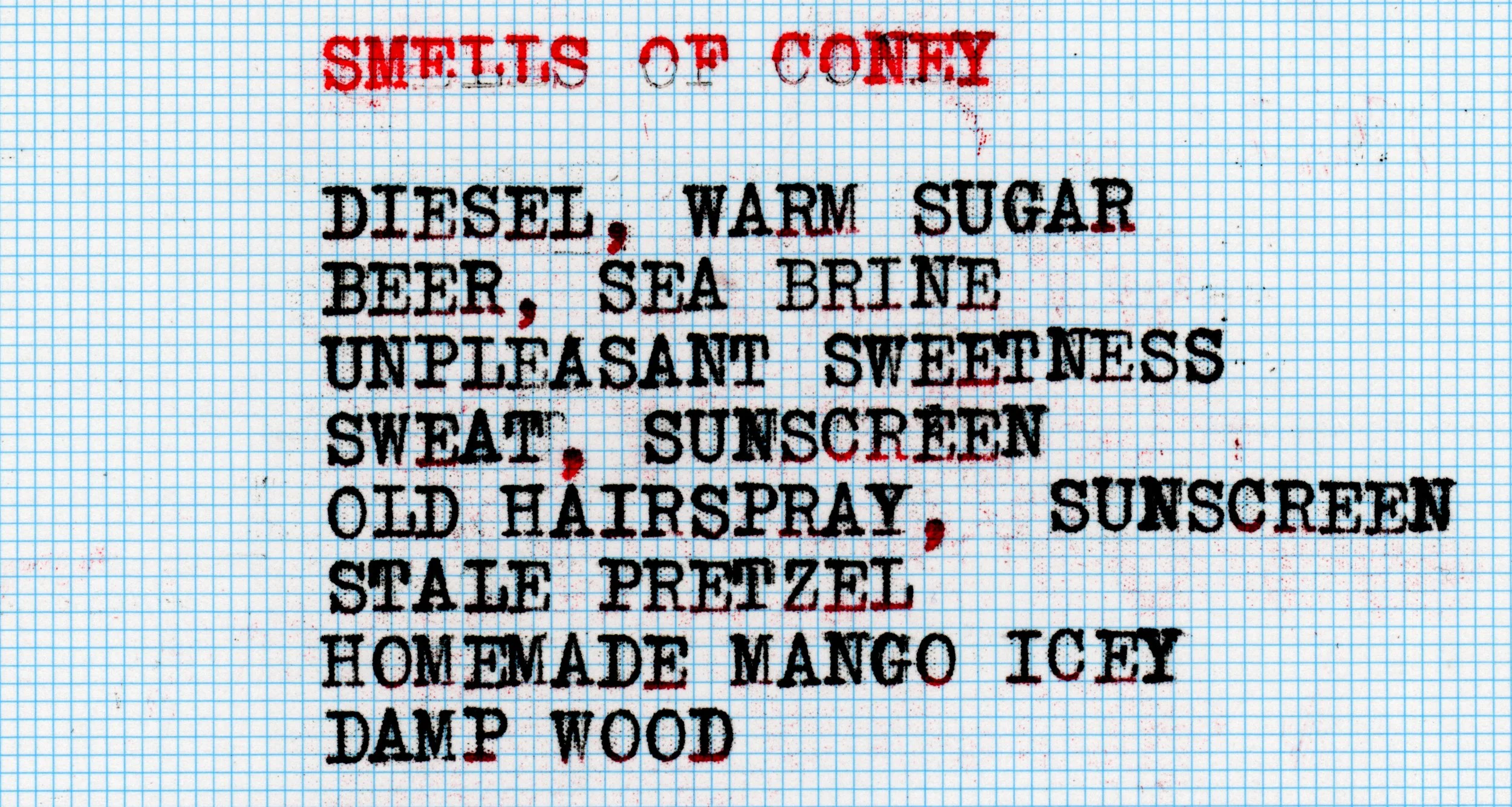 Beach text excerpt