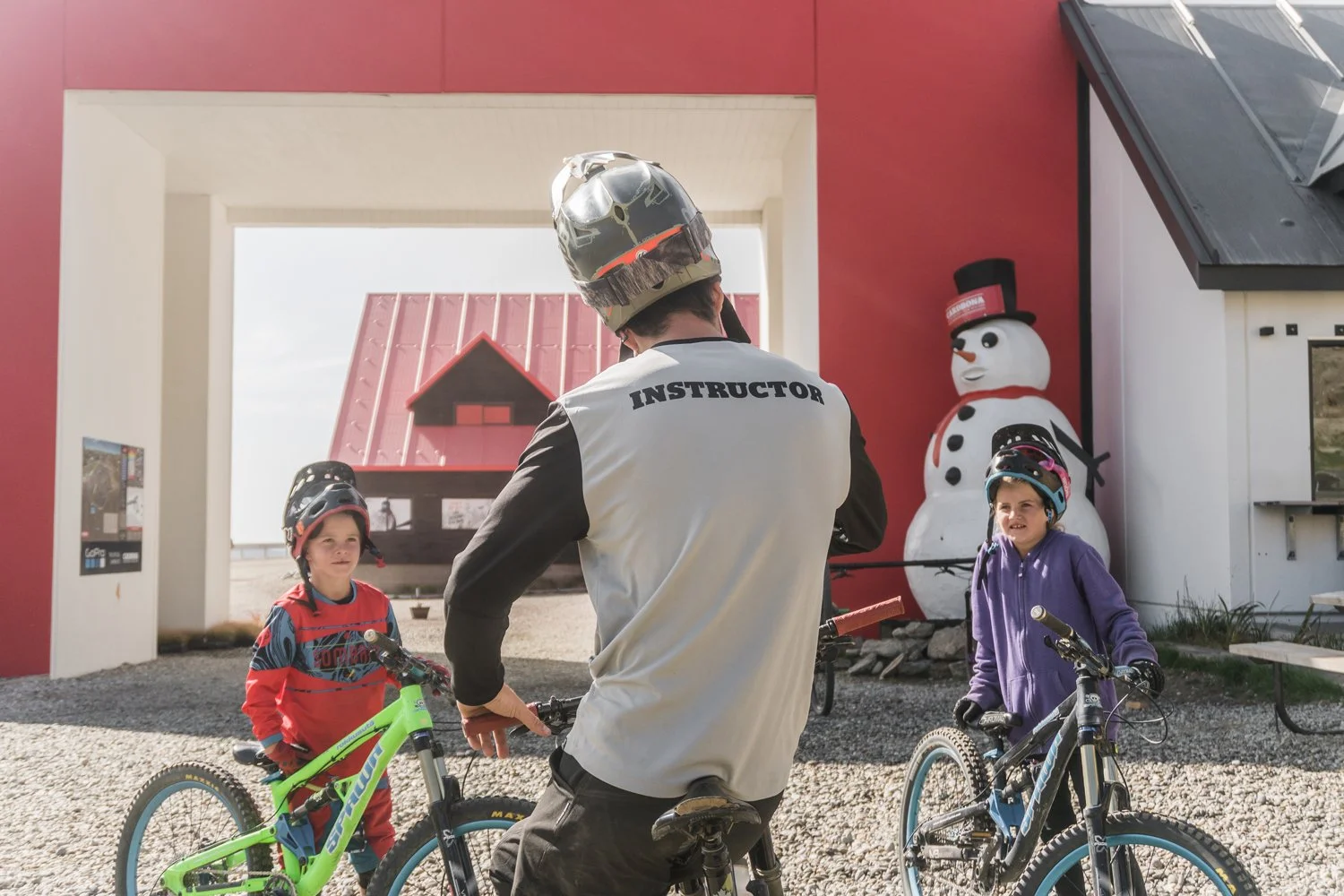 Cardrona junior mountain bike school coaching