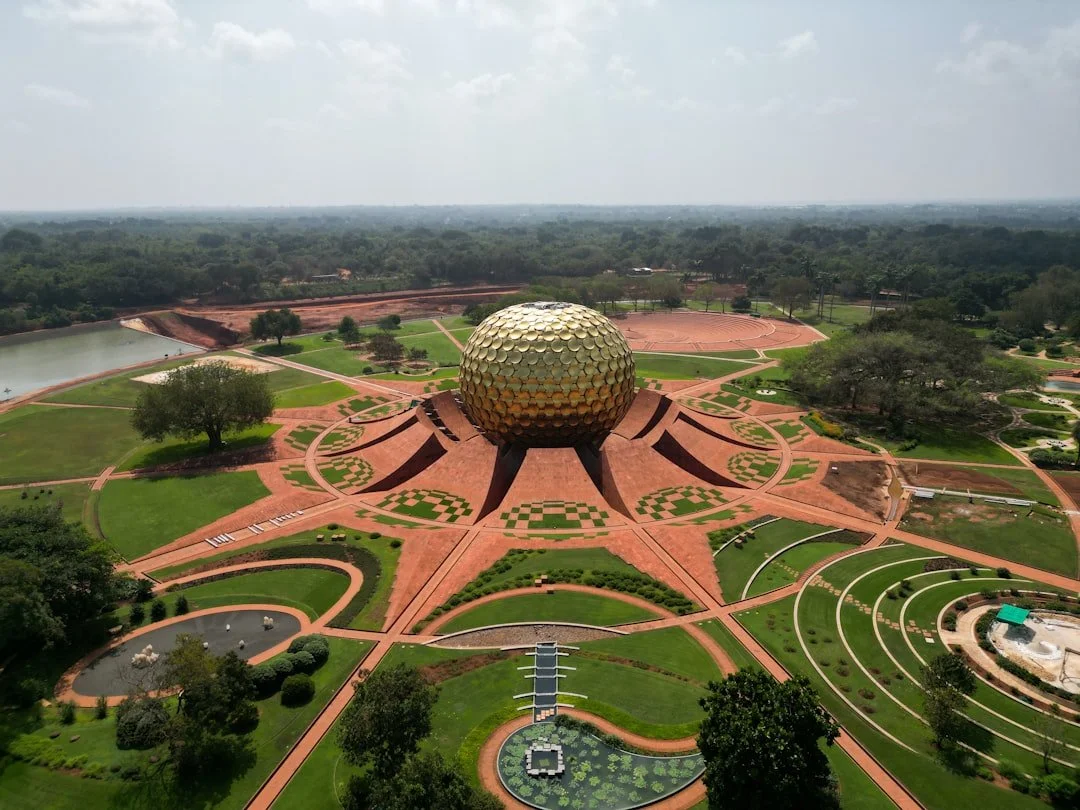 Peaceful meditation and spiritual practice in India