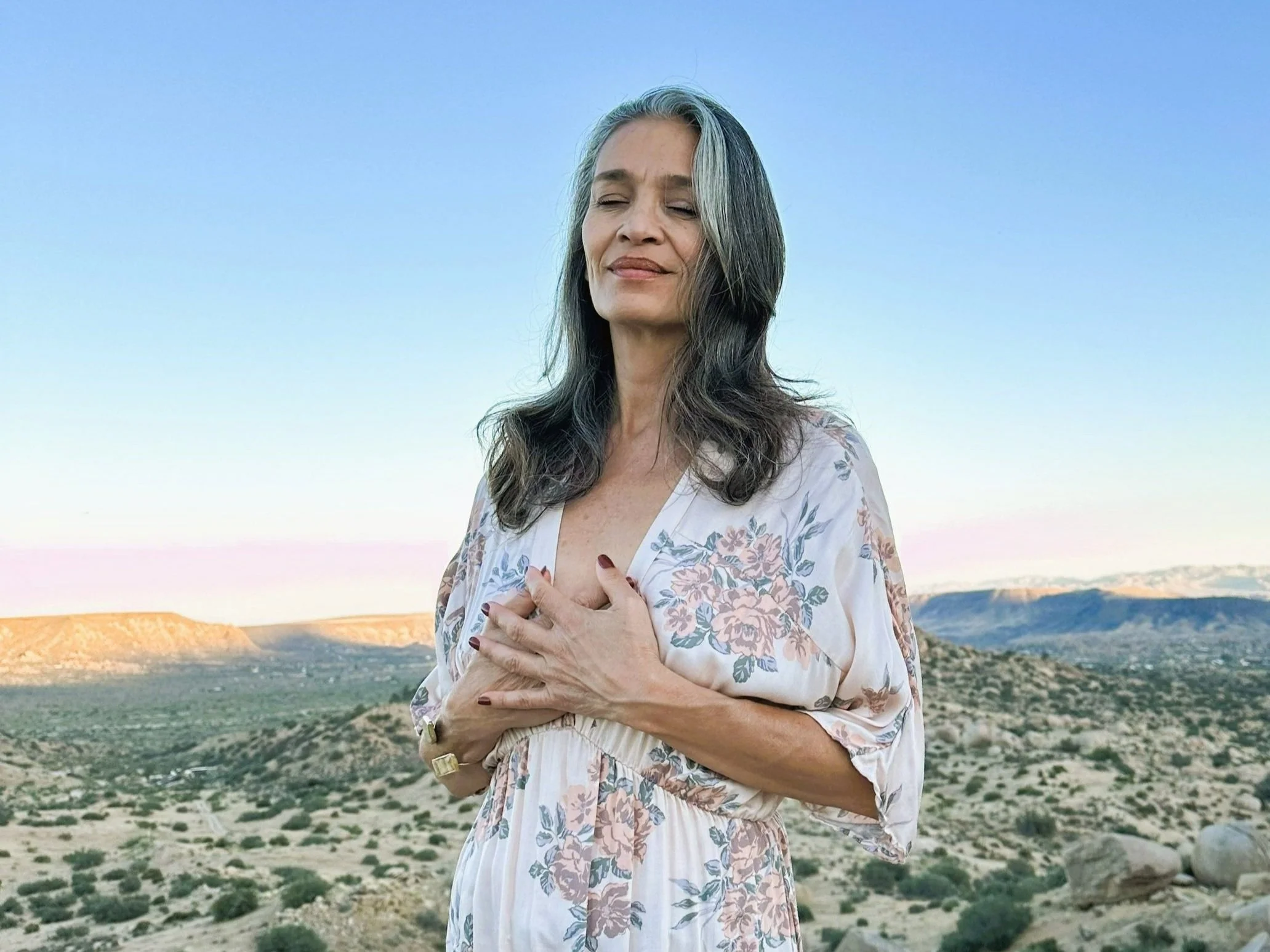 Energy healing session