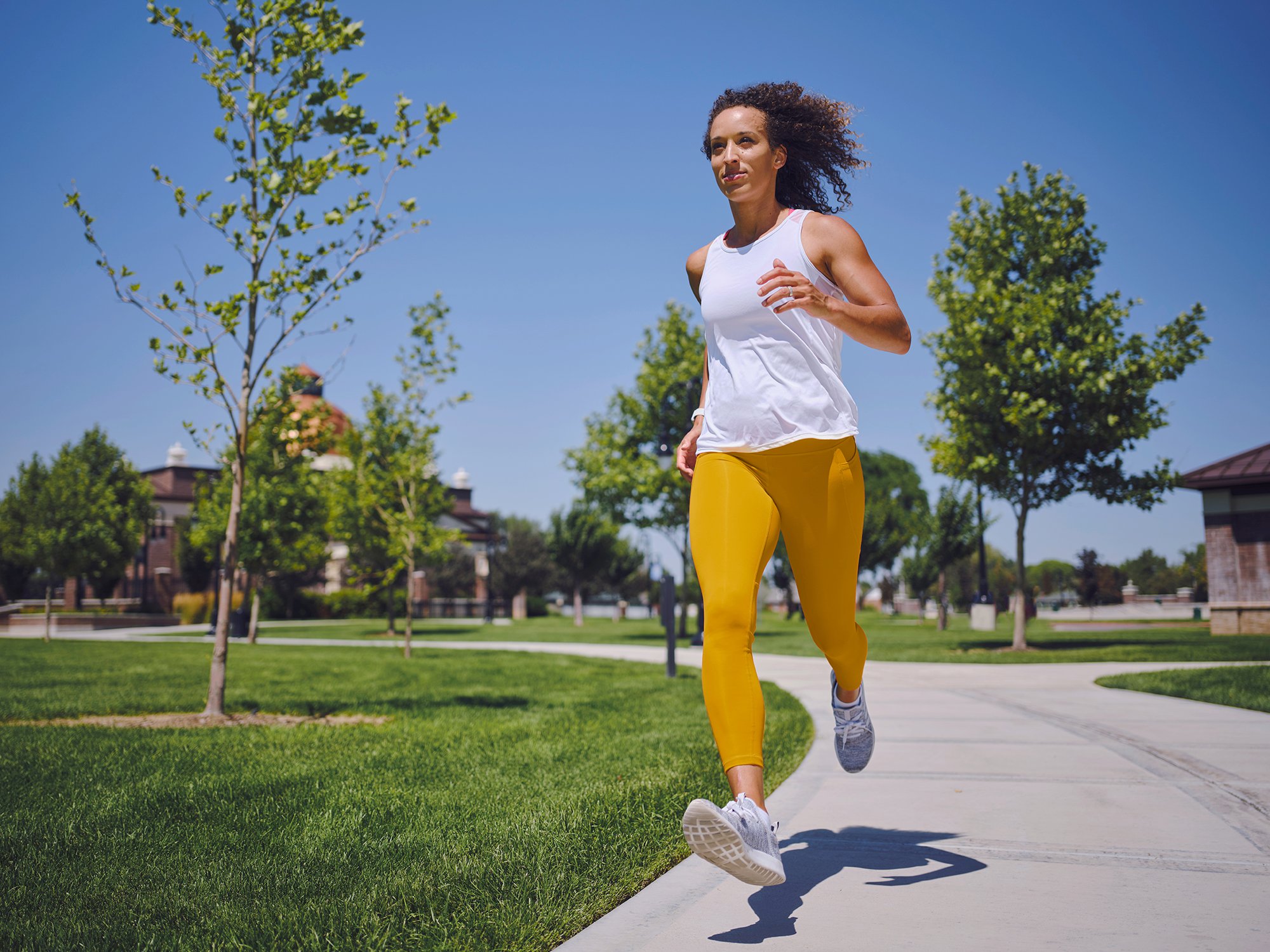 Woman running