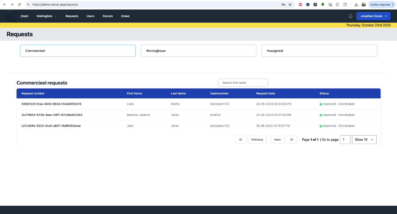 TERENO Public Property Management screenshot 2