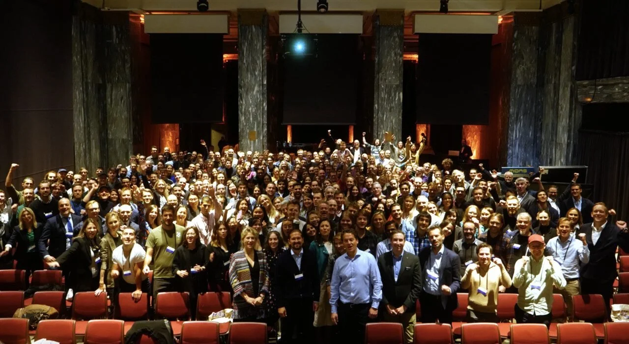 A packed Kahoot! event in Oslo