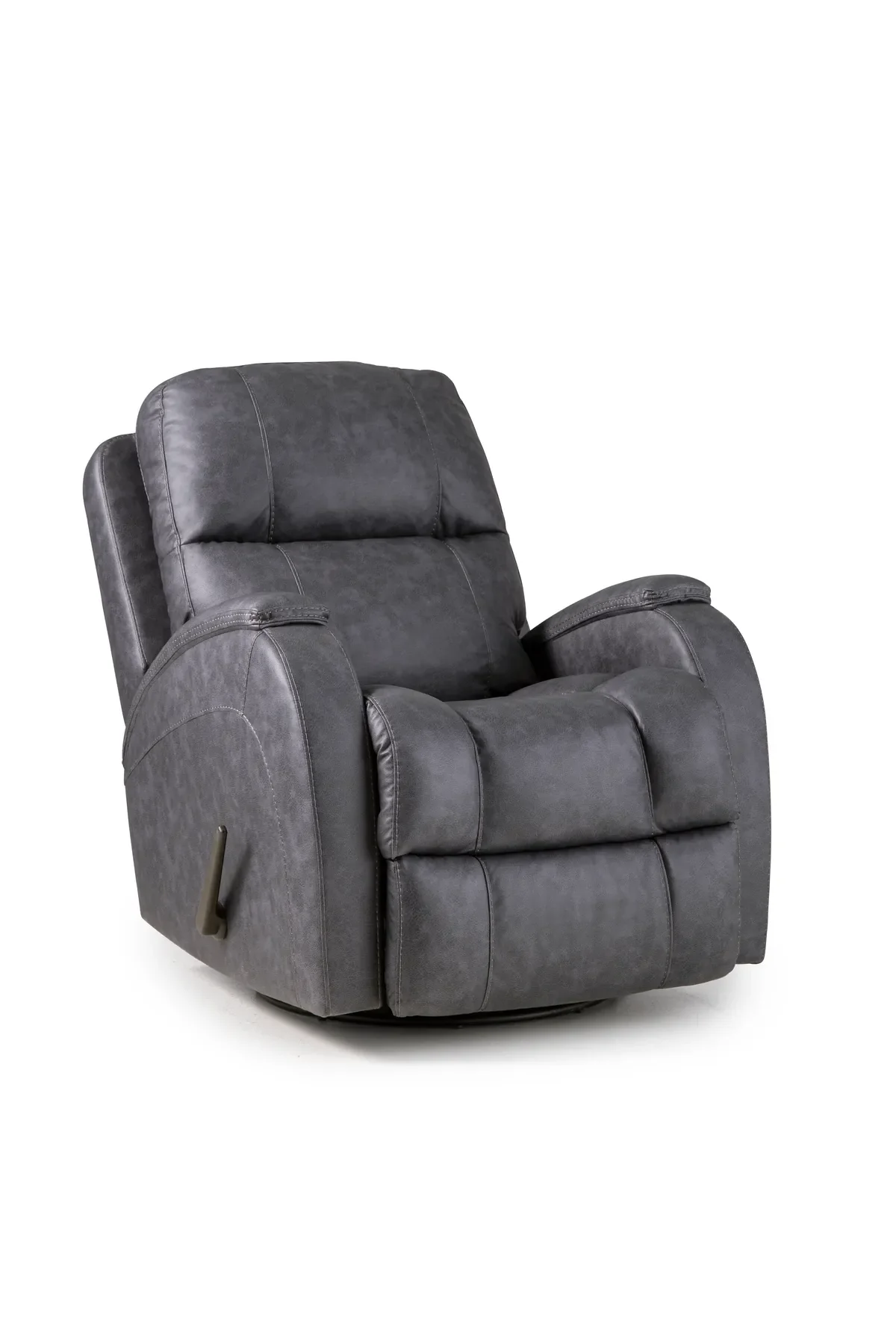Model 214 swivel glider recliner in Graphite