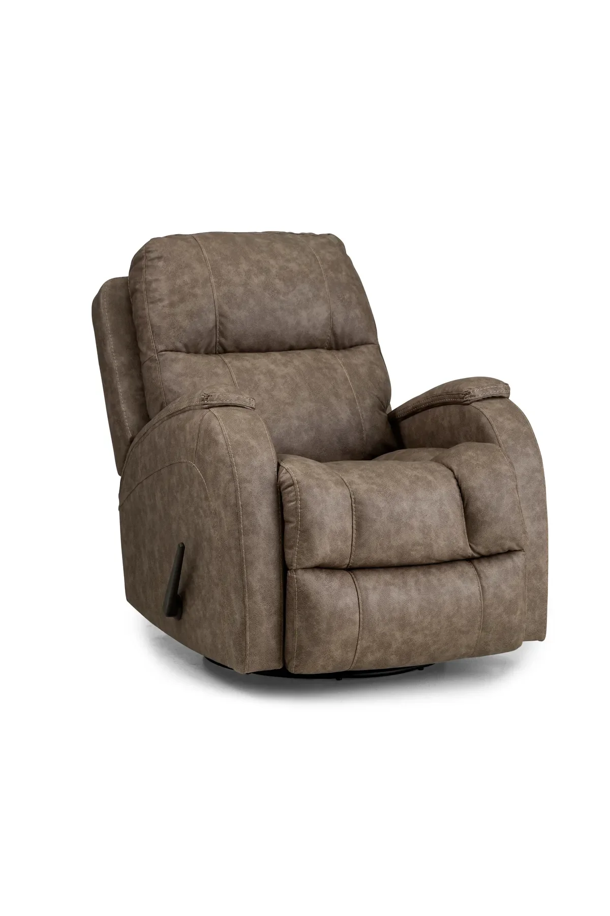 Model 214 swivel glider recliner in Taupe
