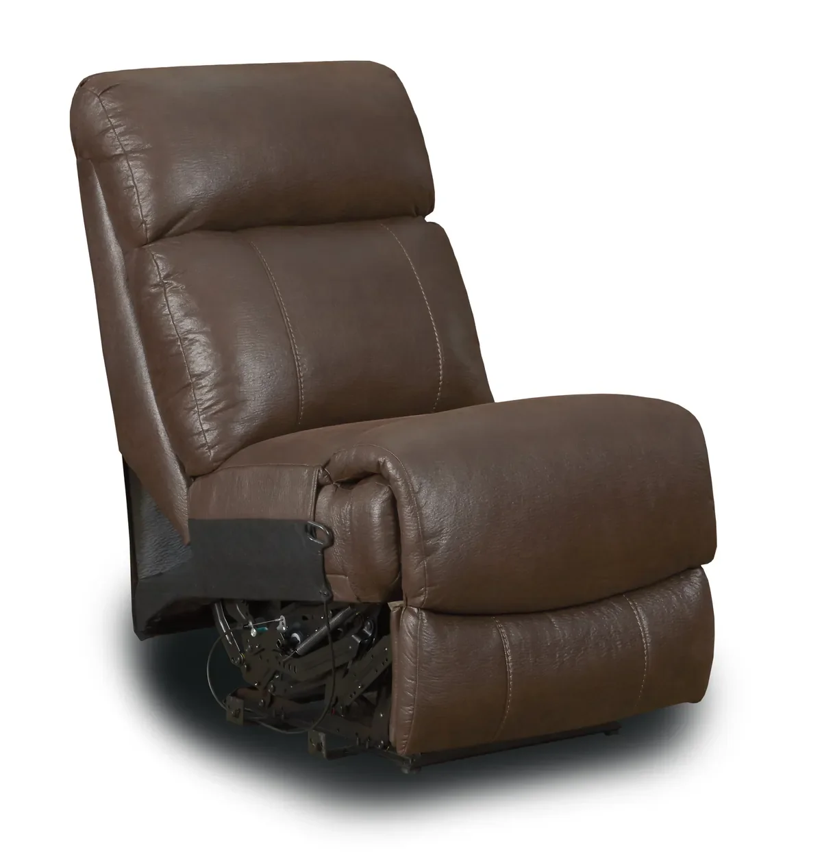Model 246 manual armless recliner piece in Espresso