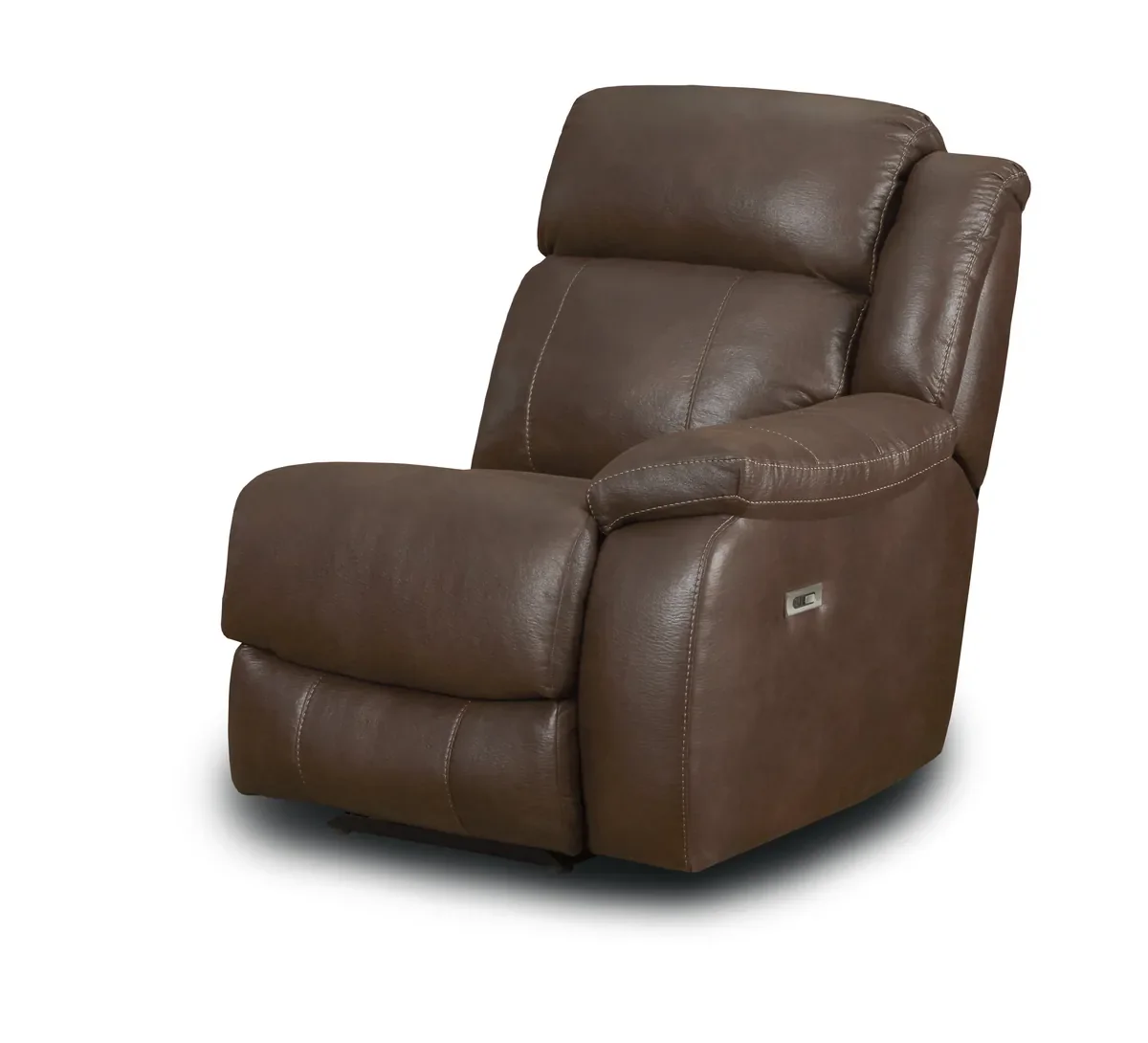 Model 246 power recliner piece with the arm on the other side, in Espresso