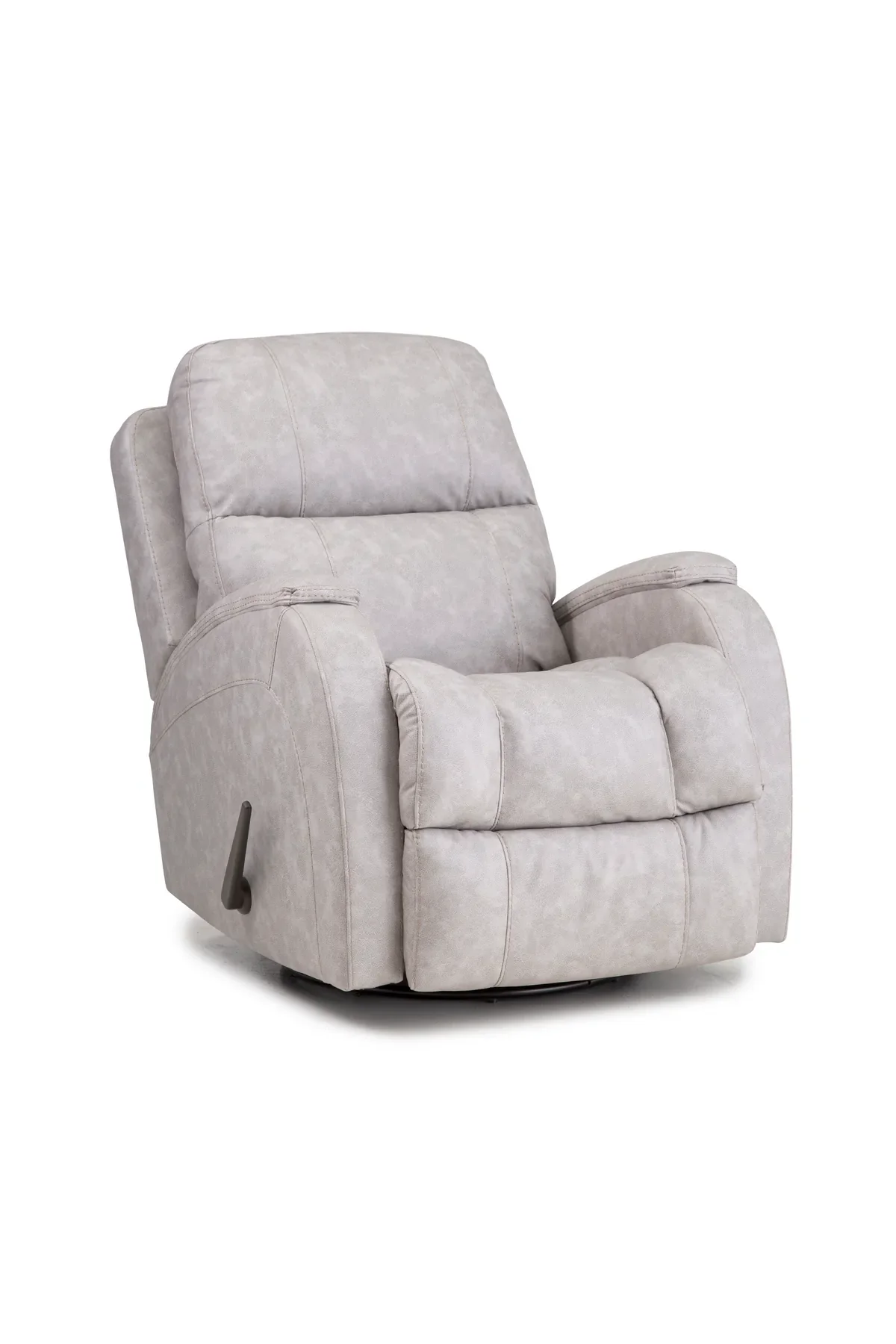 Model 214 swivel glider recliner in Pebble