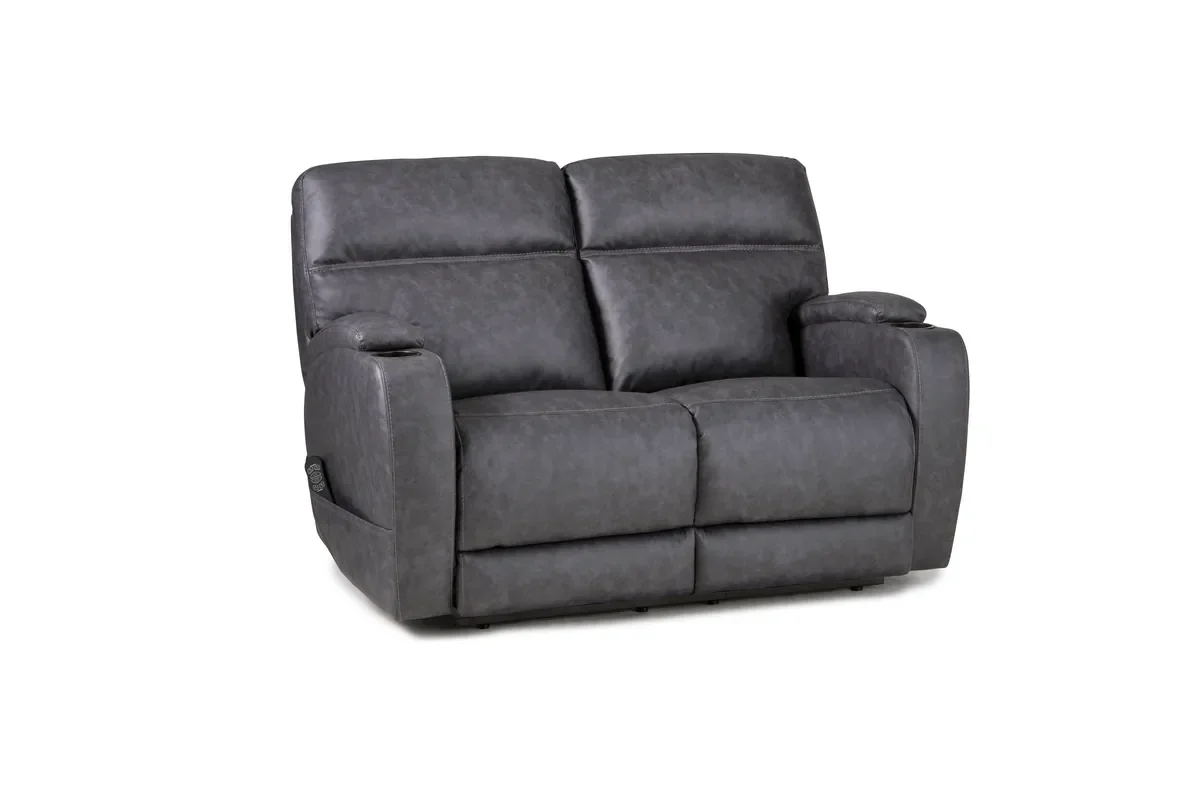 Model 200 power reclining loveseat in Graphite