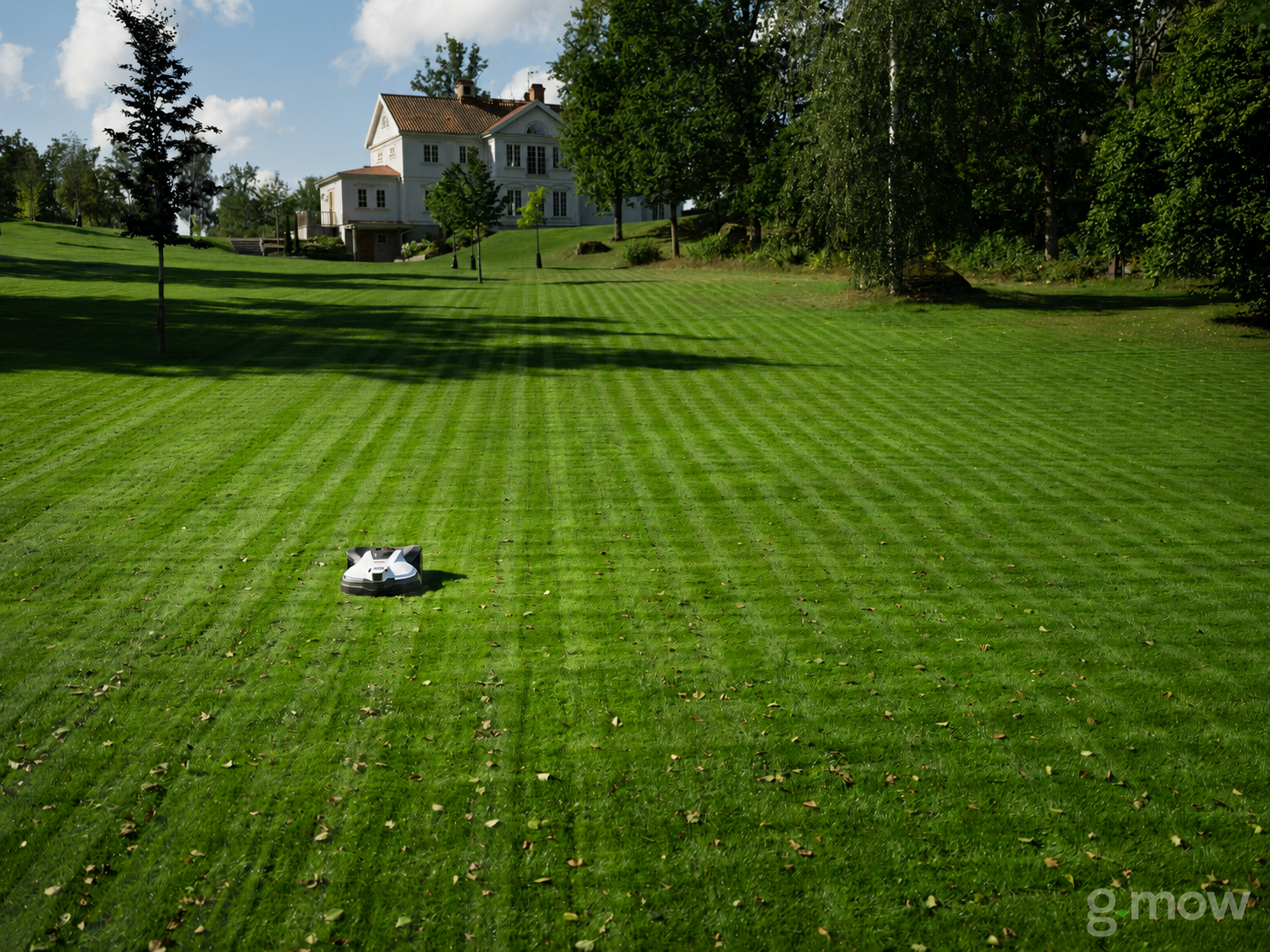Finished Husqvarna Automower installation by G.MOW