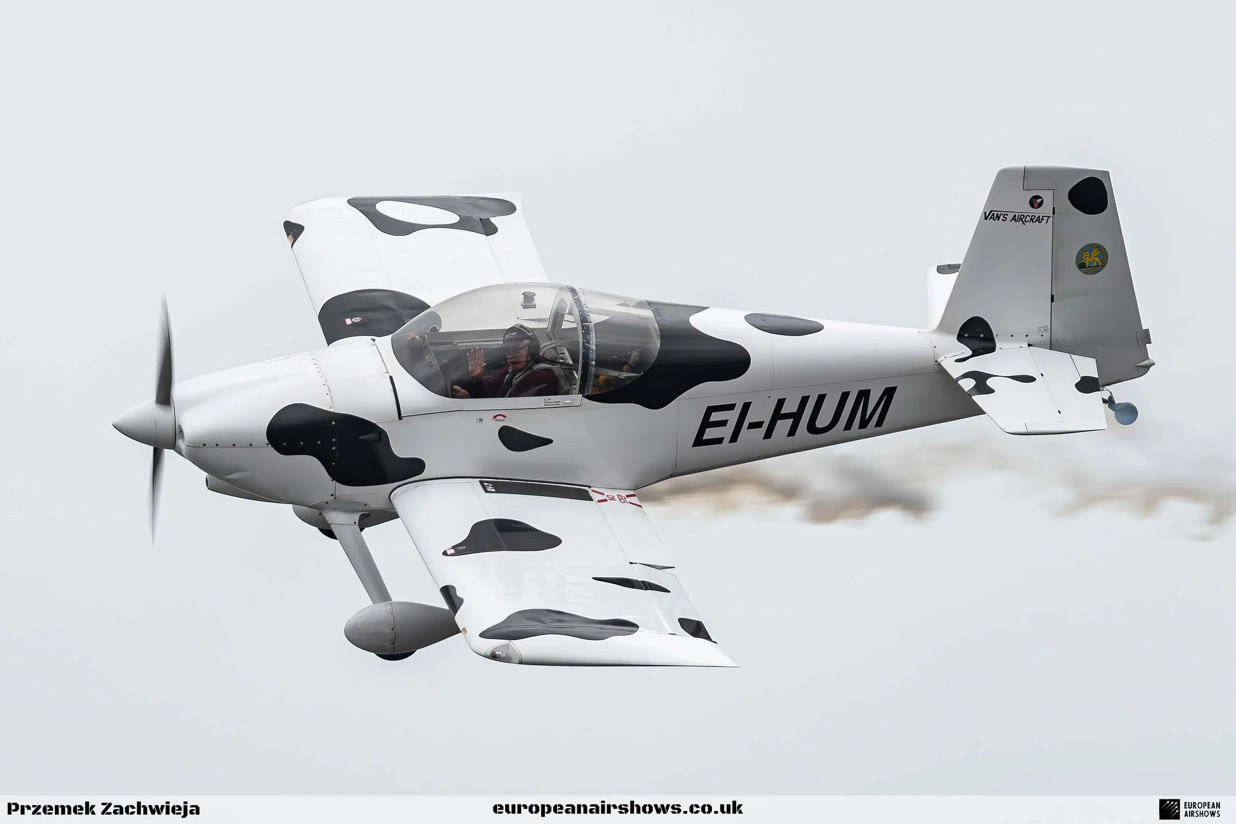 Gerry Humphreys and EI-HUM — Van’s RV-7 ‘The Flying Cow’