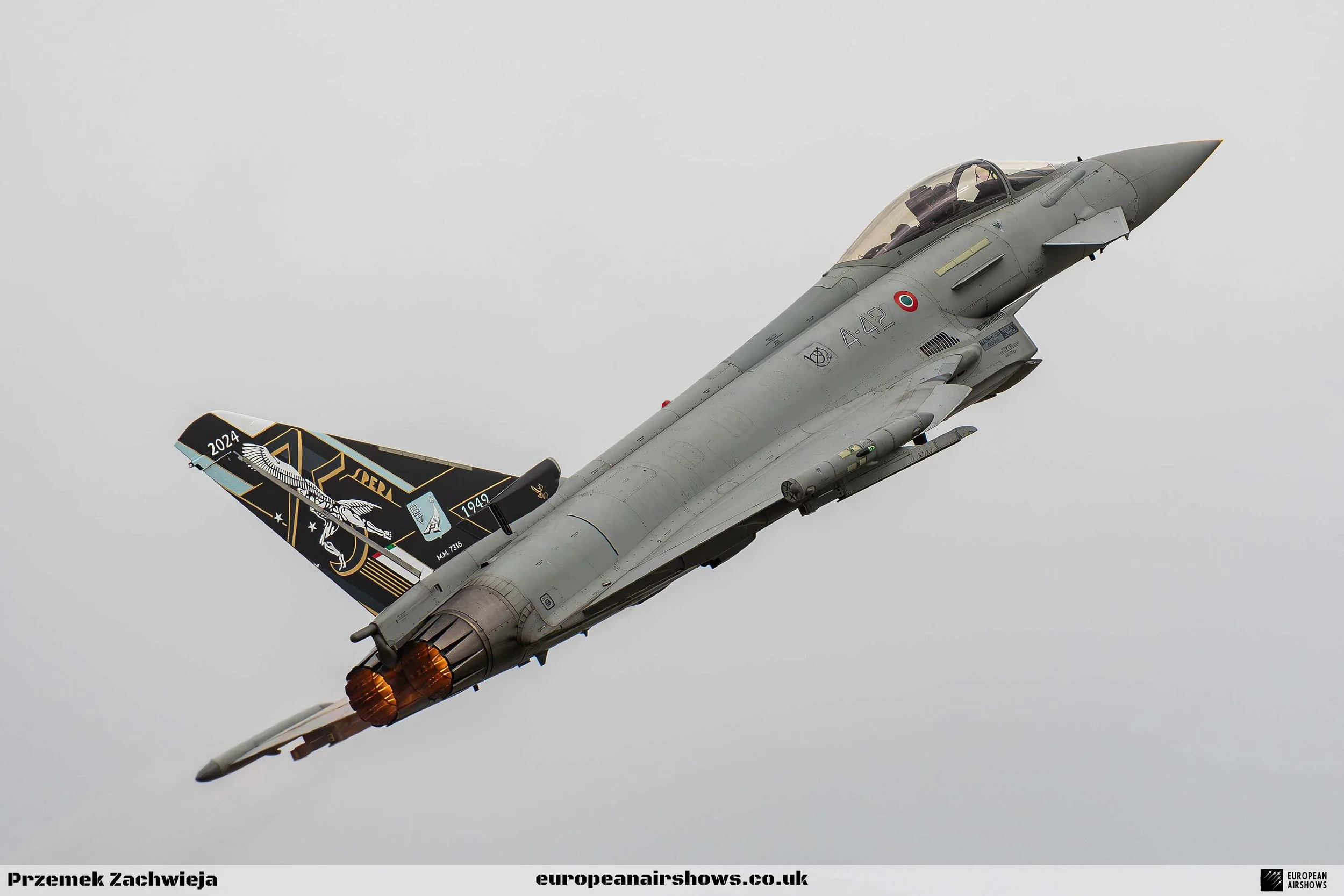 Italian Air Force Typhoon Solo Display