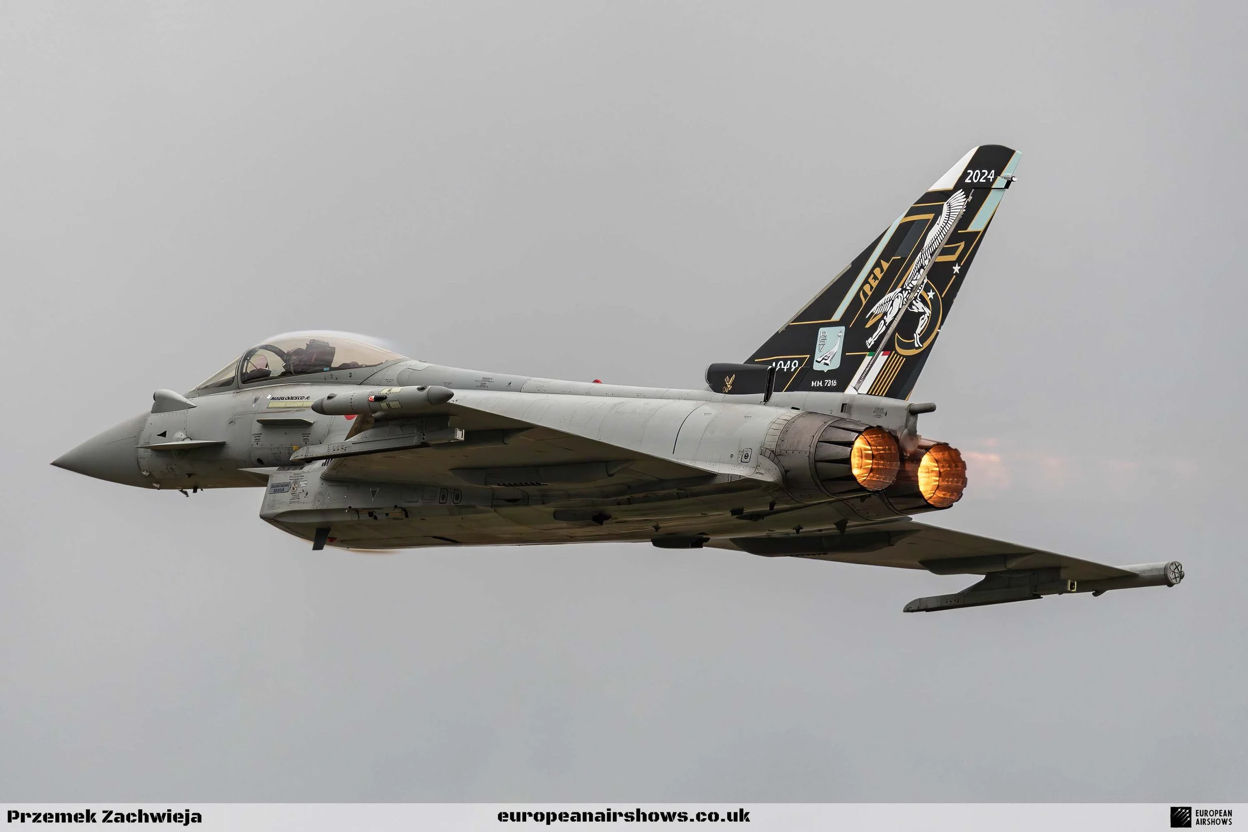 Italian Air Force Typhoon Solo Display