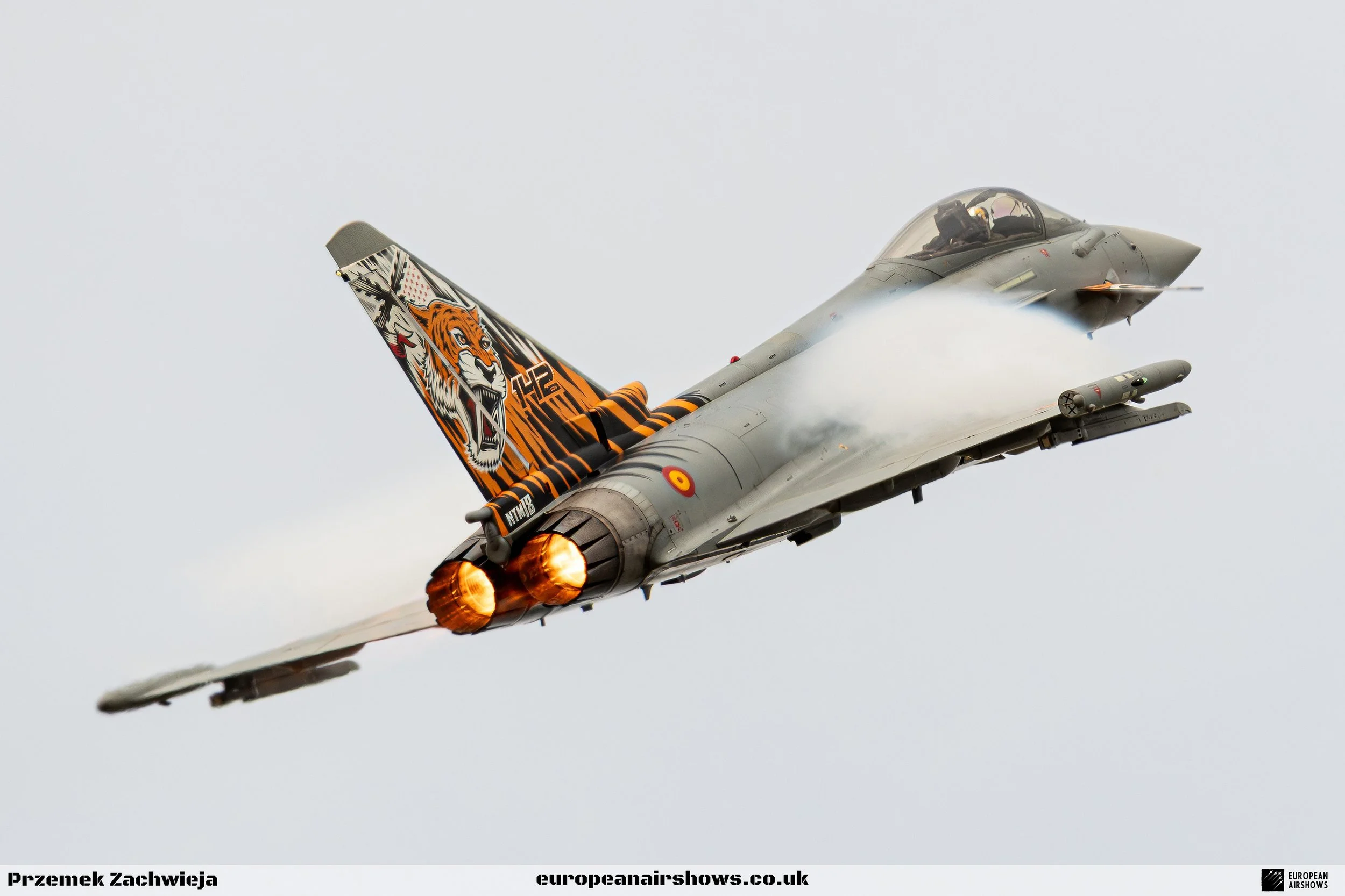 Spanish Typhoon Solo Display
