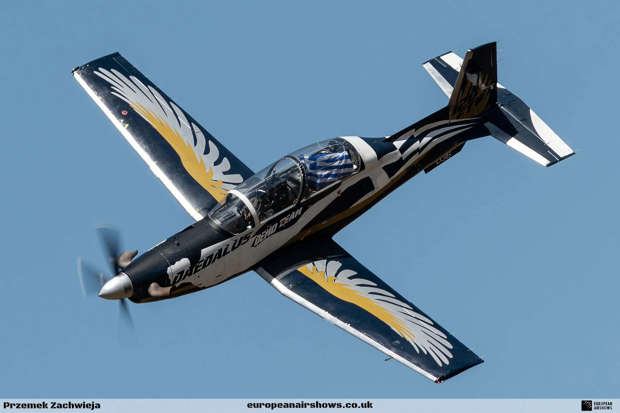 Hellenic Air Force T-6A Texan II Demo Team Daedalus