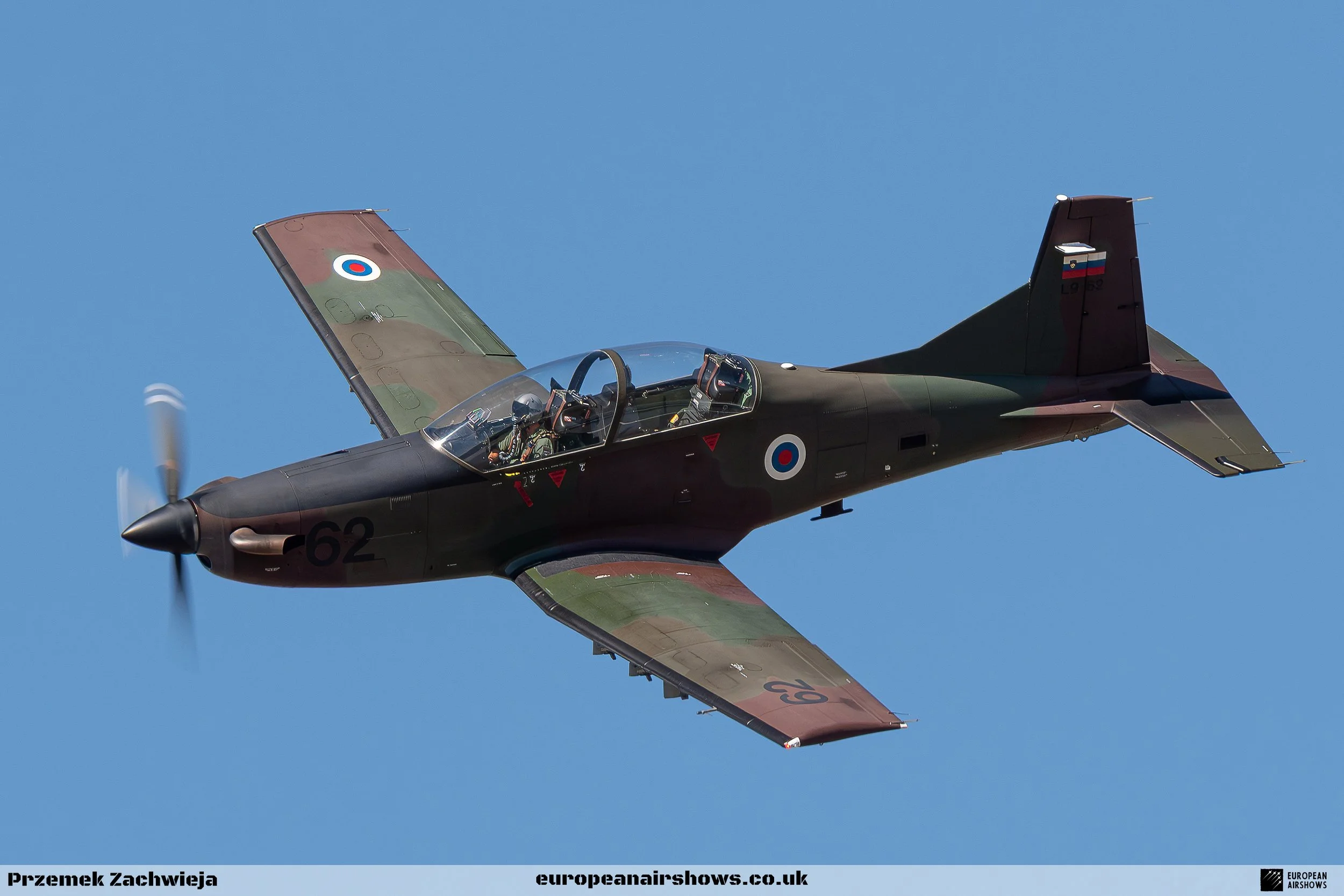 Slovenian Air Force PC-9M Solo Display