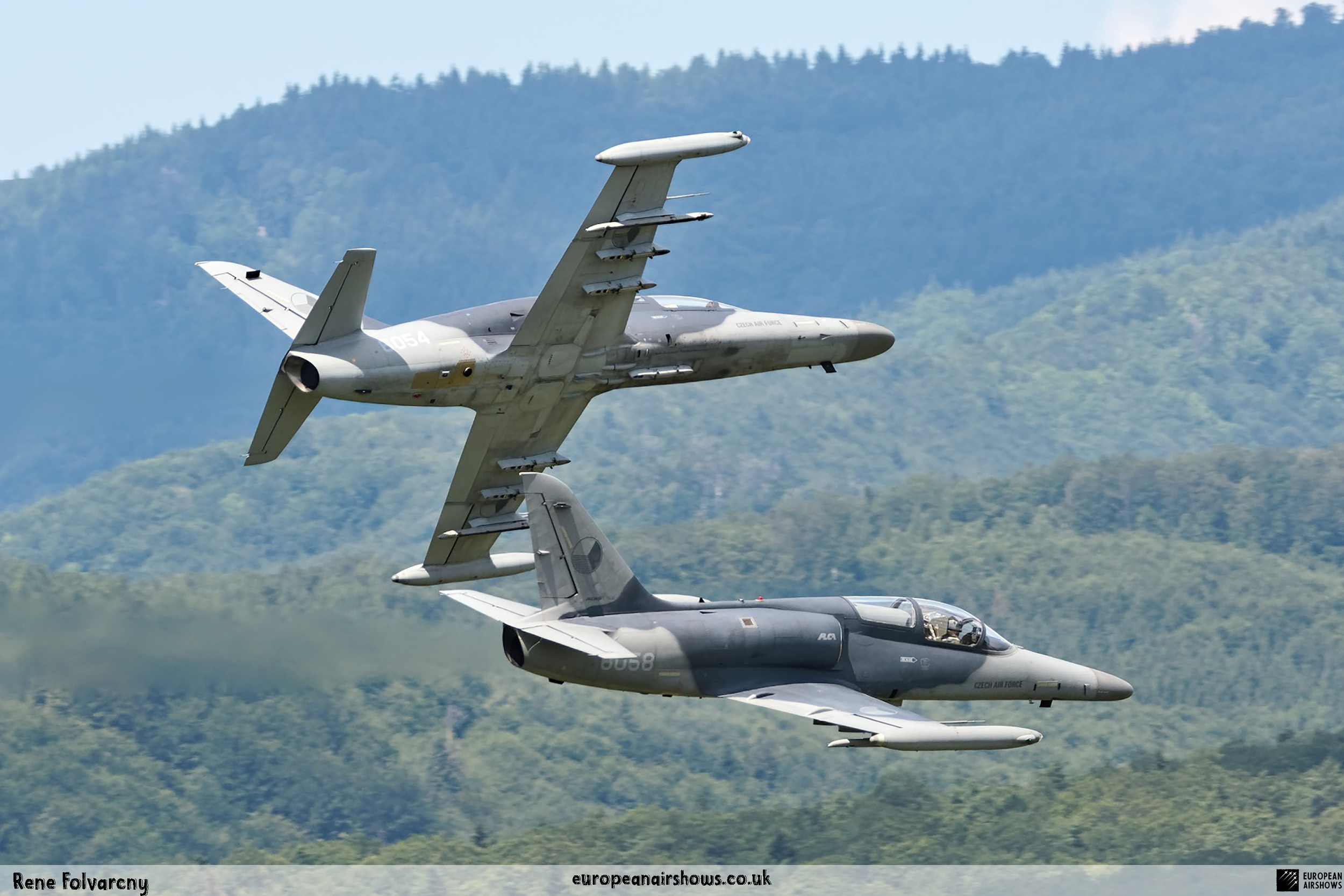 Czech Air Force L-159 ALCA pair — ALCA Role Demo