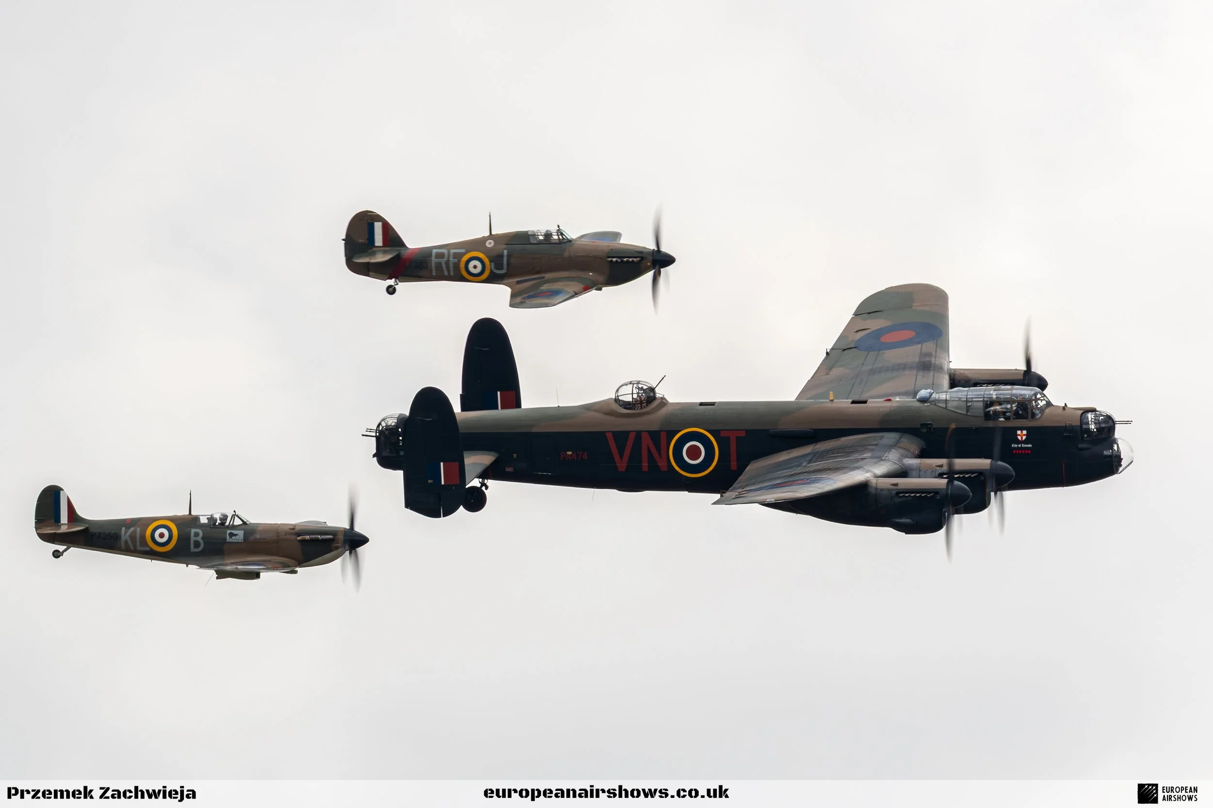 BBMF — Lancaster, Spitfires and Hurricanes